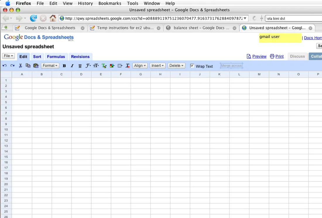 Spreadsheet