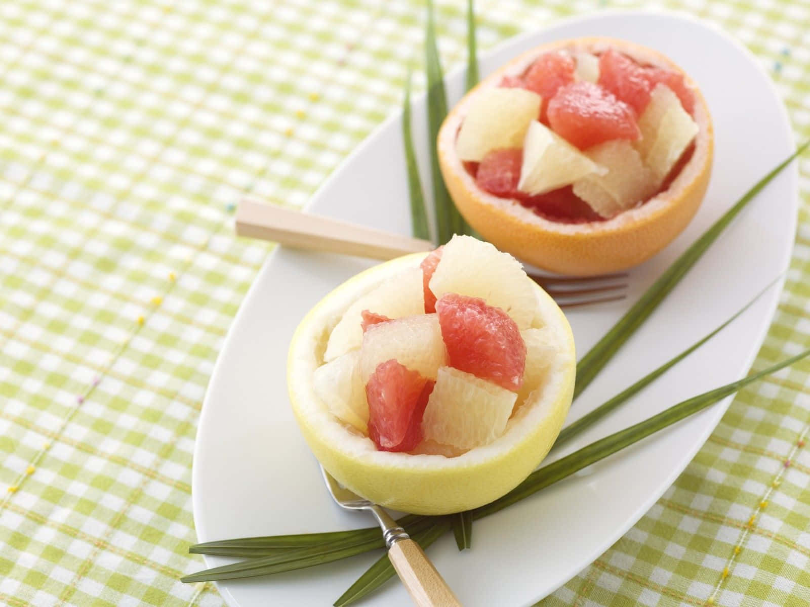 spring desserts, grapefruit, pink grapefruit, HD Desktop Wallpaper