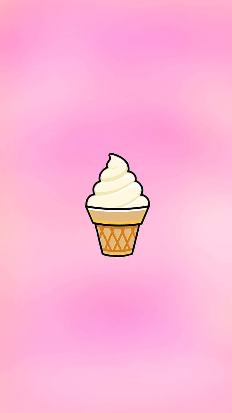vanilla soft serve, soft-serve ice cream cone, creamy swirls, HD Phone Wallpaper