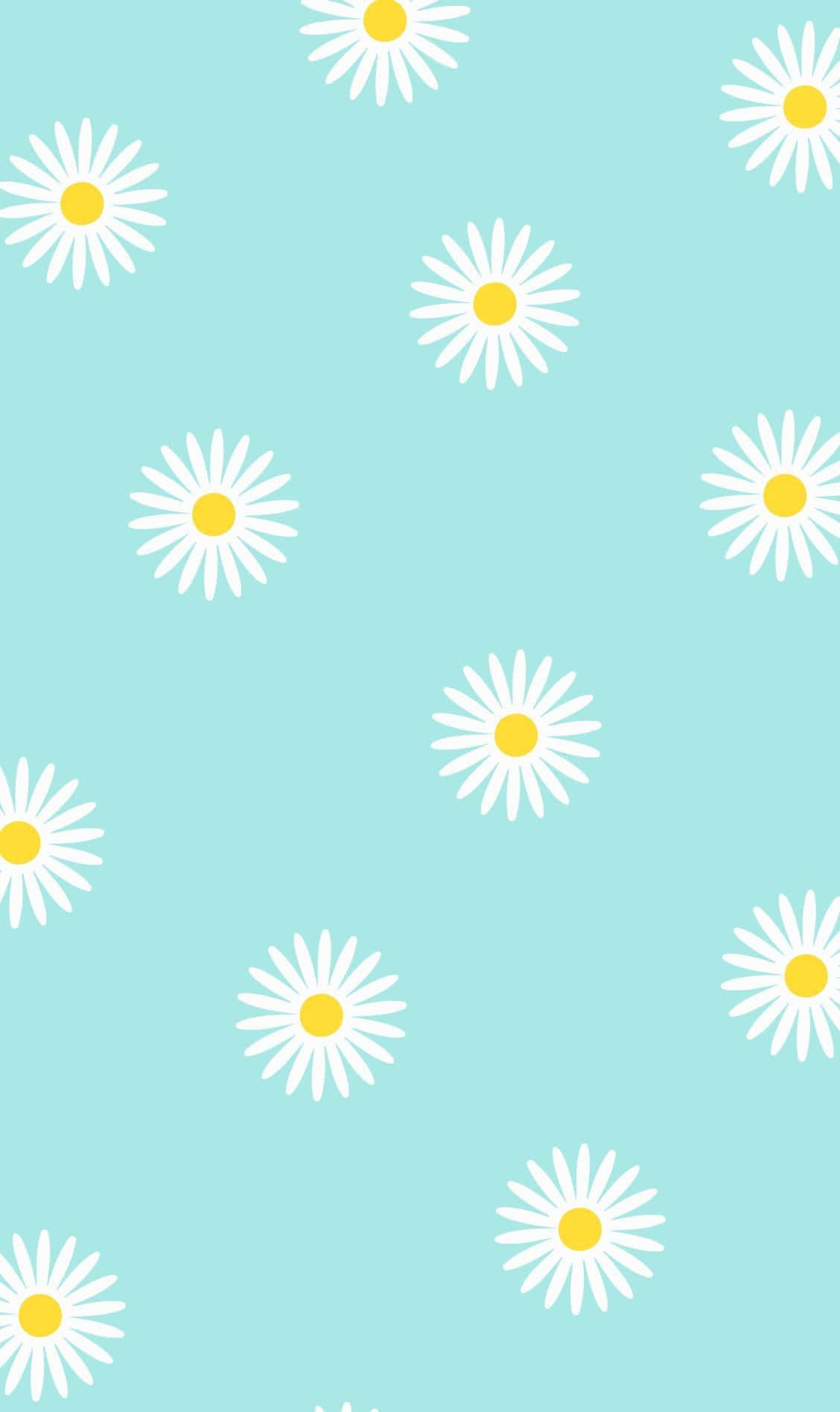 spring pastel, 1128 x 1896, white daisies, HD Phone Wallpaper