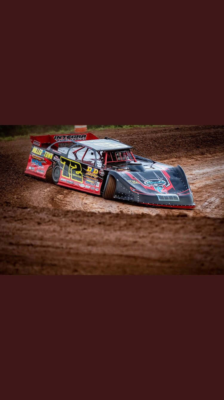 Sprint Car, number 72, muddy track, HD Phone Wallpaper