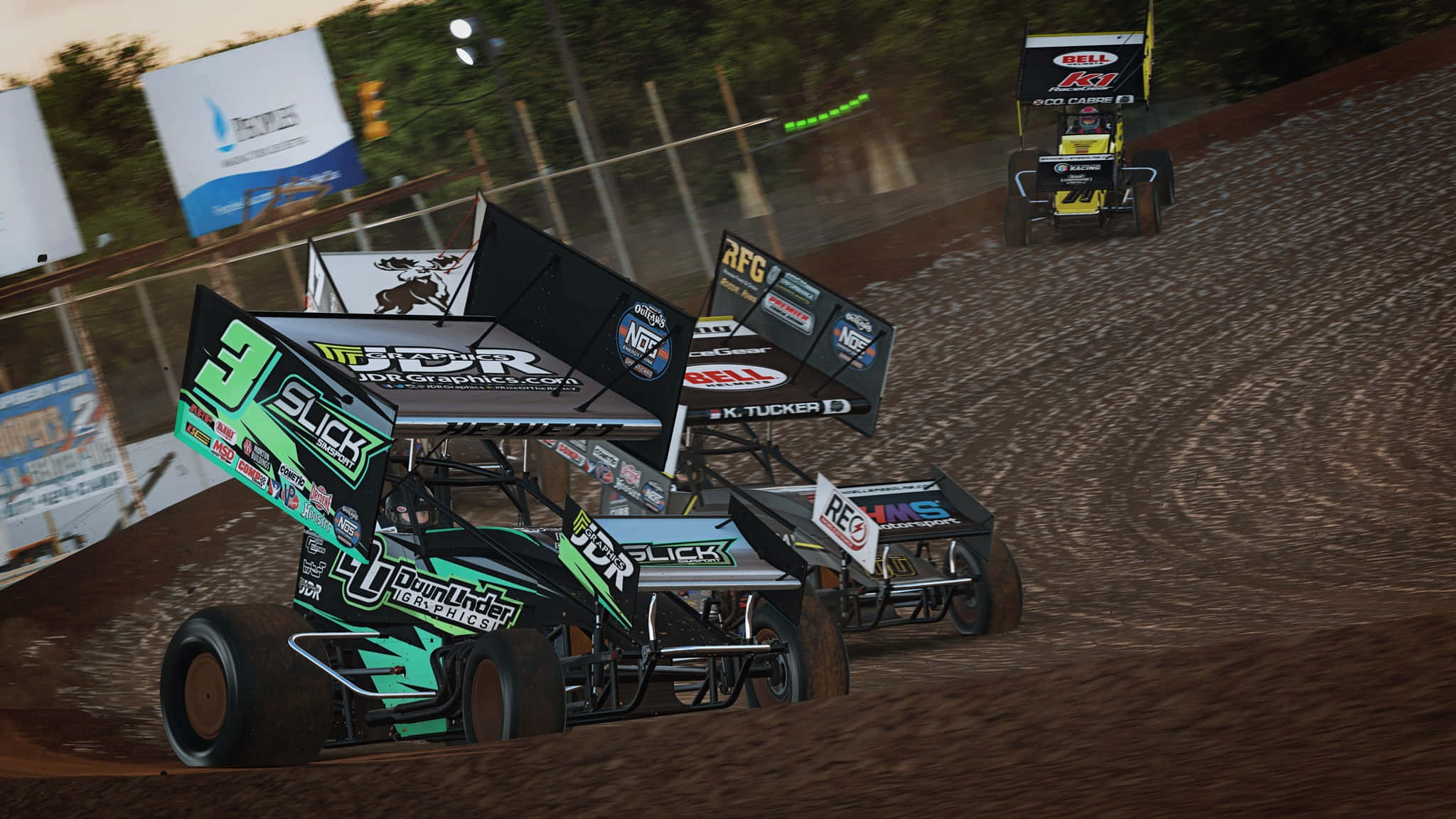 dirt track, dirt cars, muddy turn, Full HD Desktop Wallpaper