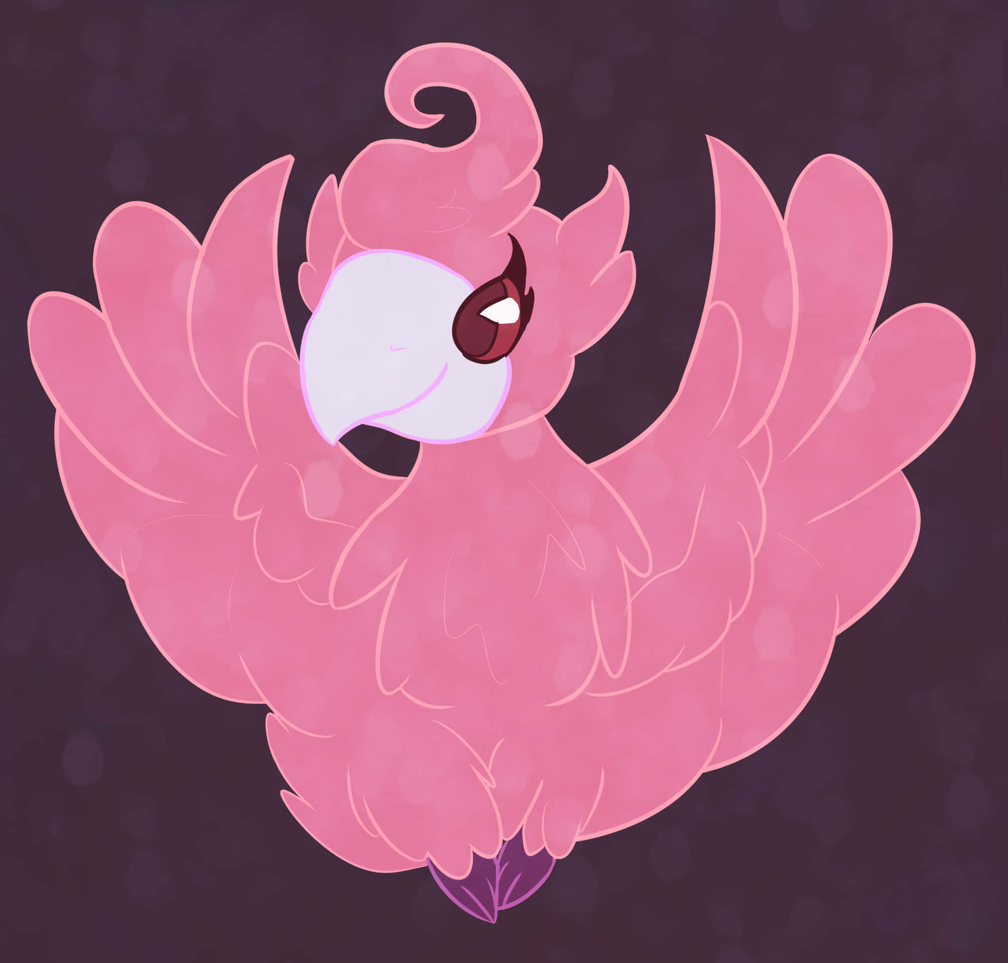 Spritzee, large pink feathers, pink flamingo, Full HD Desktop Wallpaper