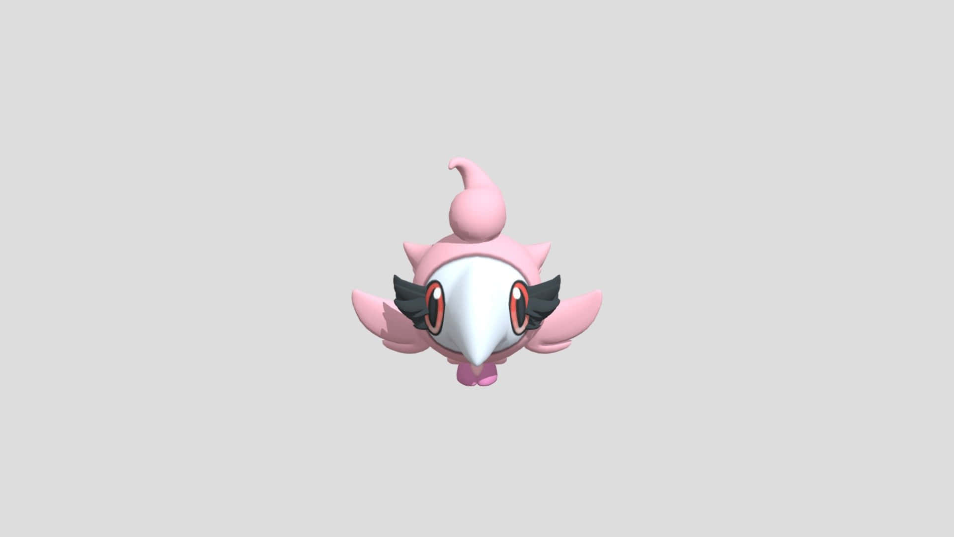 Spritzee, pink, large eyes, Full HD Desktop Wallpaper