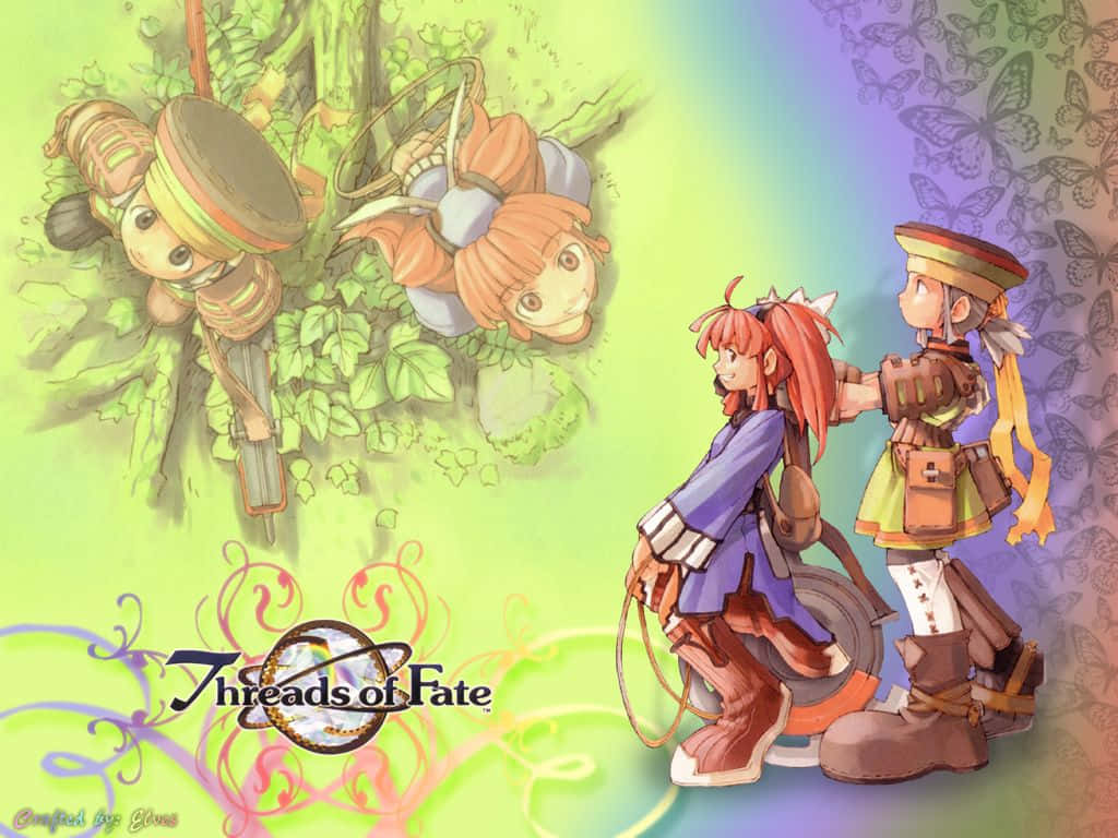 Square Enix, anime adventurers, wheel, SD Desktop Wallpaper