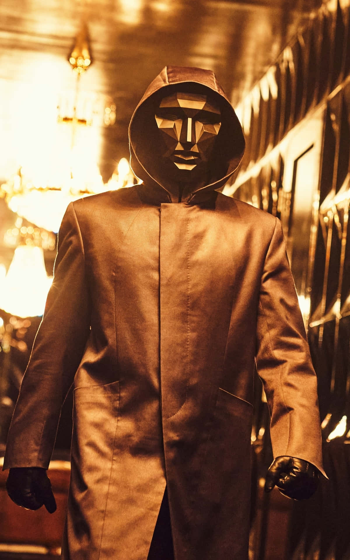 Squid Game, iPhone, hooded coat, Full HD Phone Wallpaper