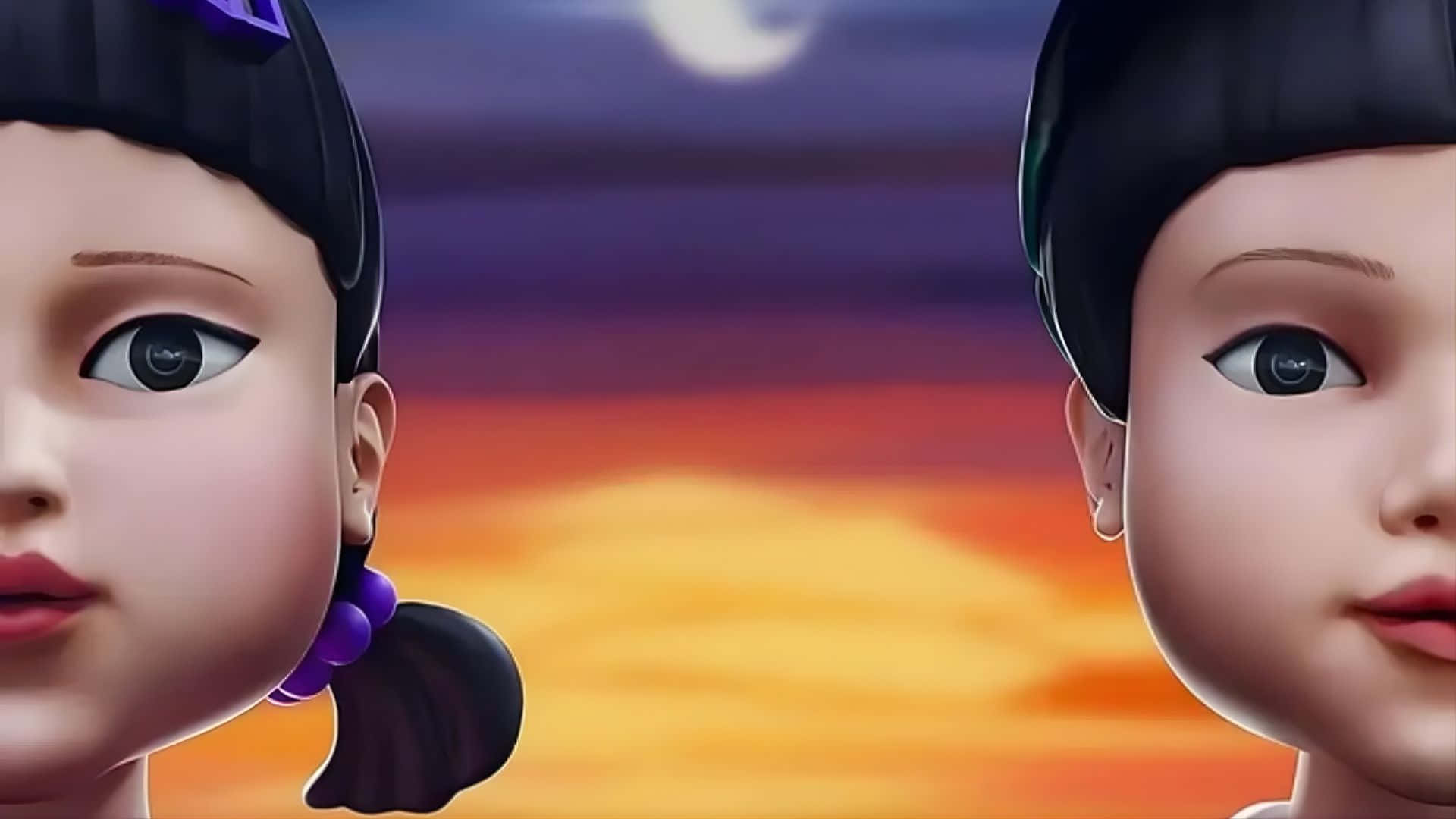 Squid Game Season 3, teaser, animated children, Full HD Desktop Wallpaper