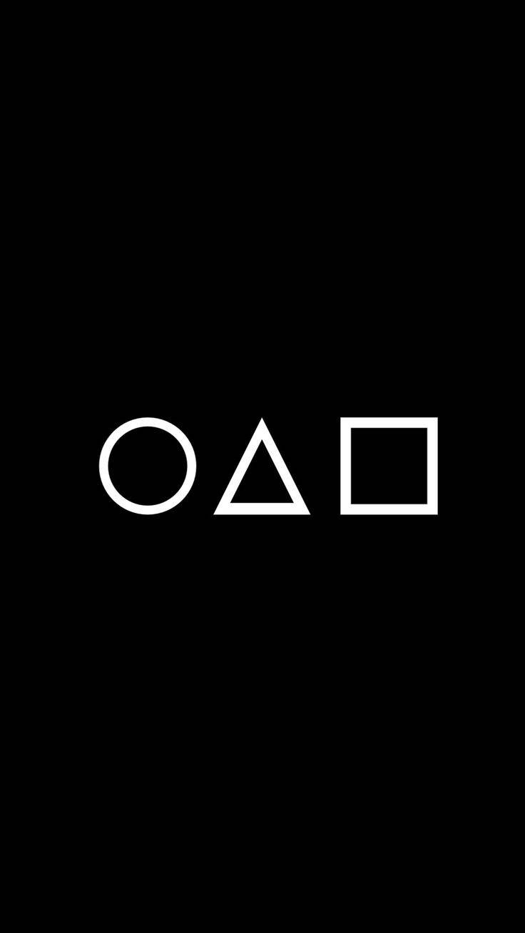 Squid Game, triangle, square, HD Phone Wallpaper