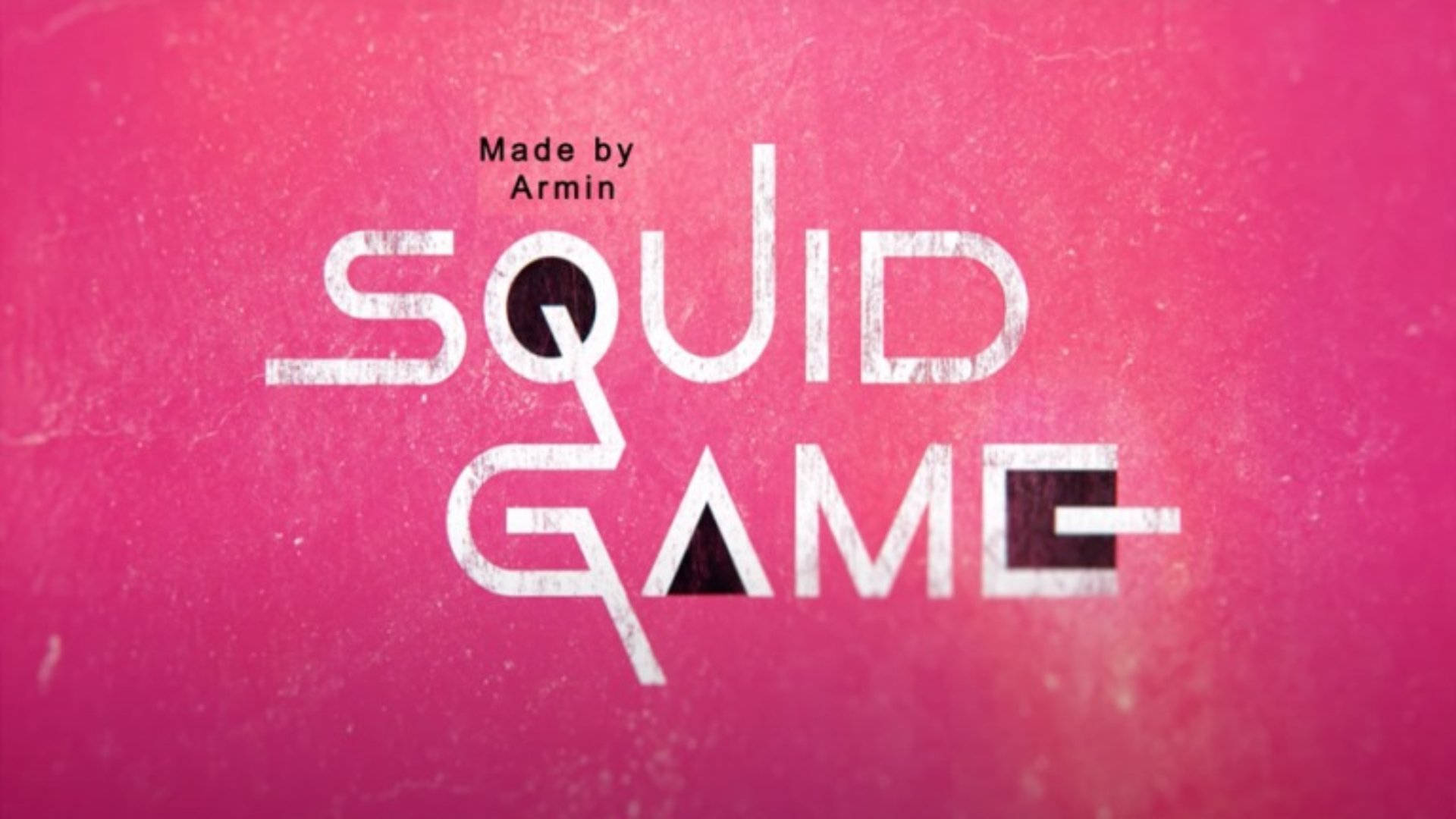 Squid Game, pink, white, Full HD Desktop Wallpaper
