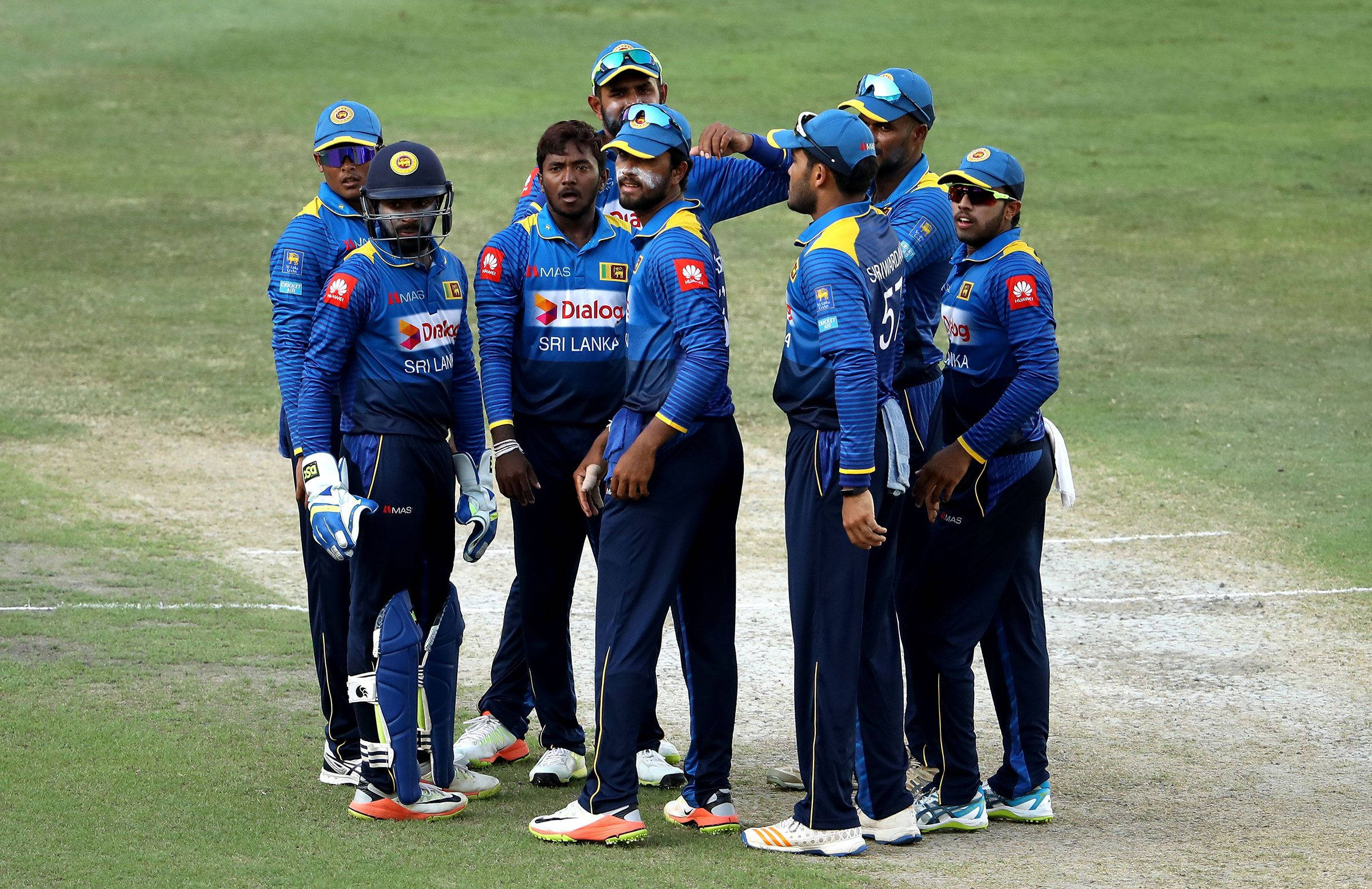Sri Lanka Cricket, green field, daytime match, Full HD Desktop Wallpaper