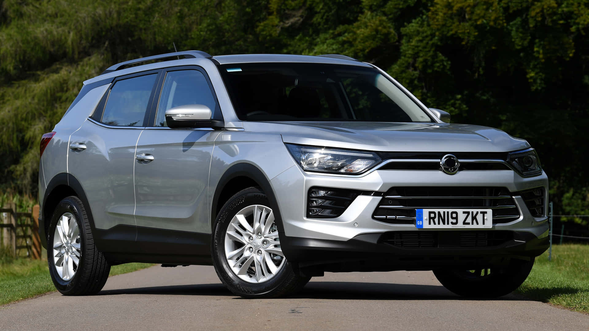Ssangyong, SUV, silver, Full HD Desktop Wallpaper