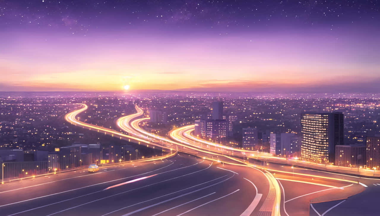Stable, bird's eye view, twilight, HD Desktop Wallpaper