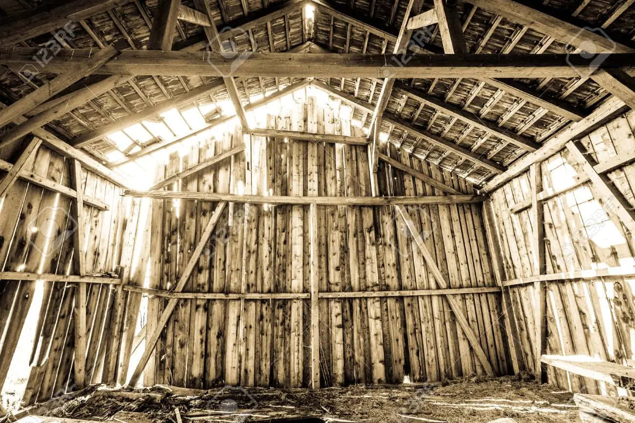 minimalist, old stable, sunlight, HD Desktop Wallpaper
