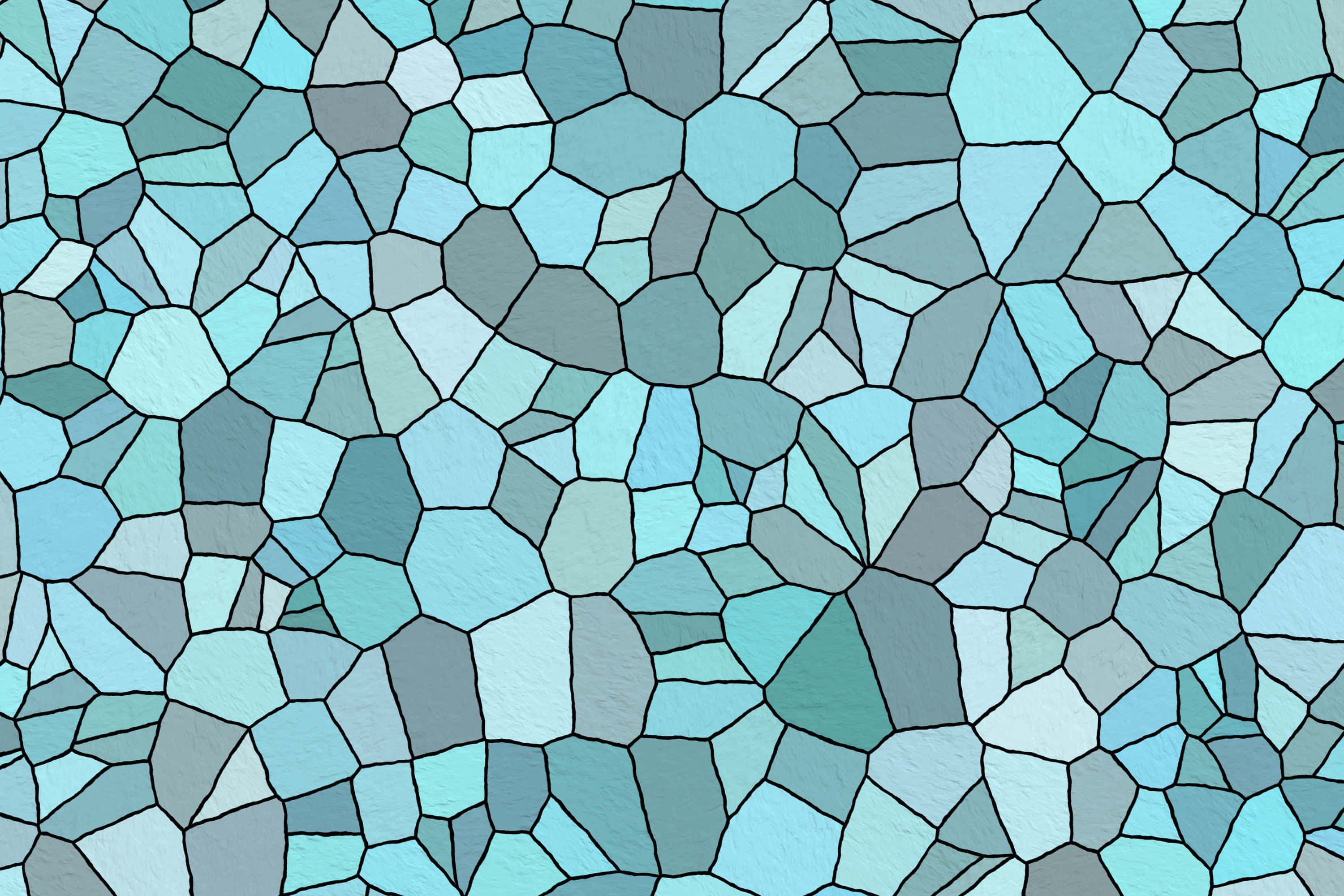 blue, teal, glass tiles, 2K Desktop Wallpaper