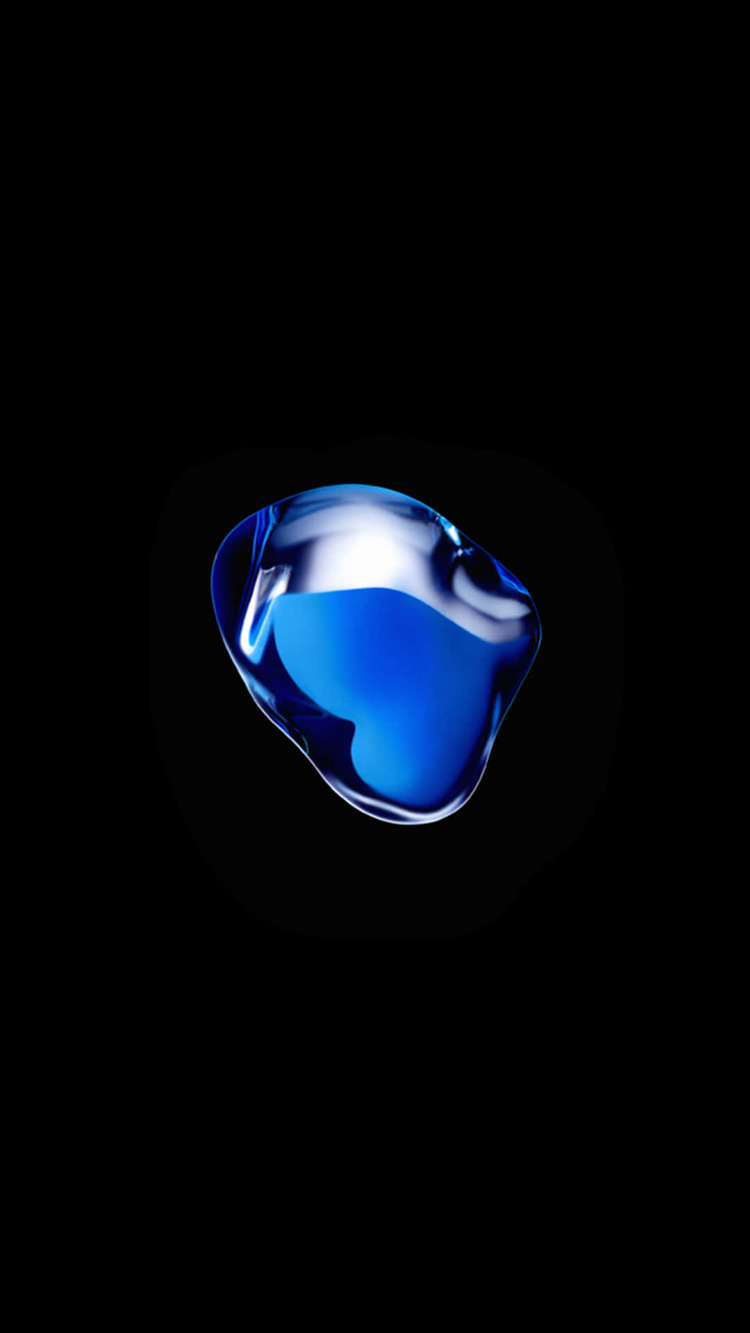 Standard, blue liquid, luminous blue, Full HD Phone Wallpaper