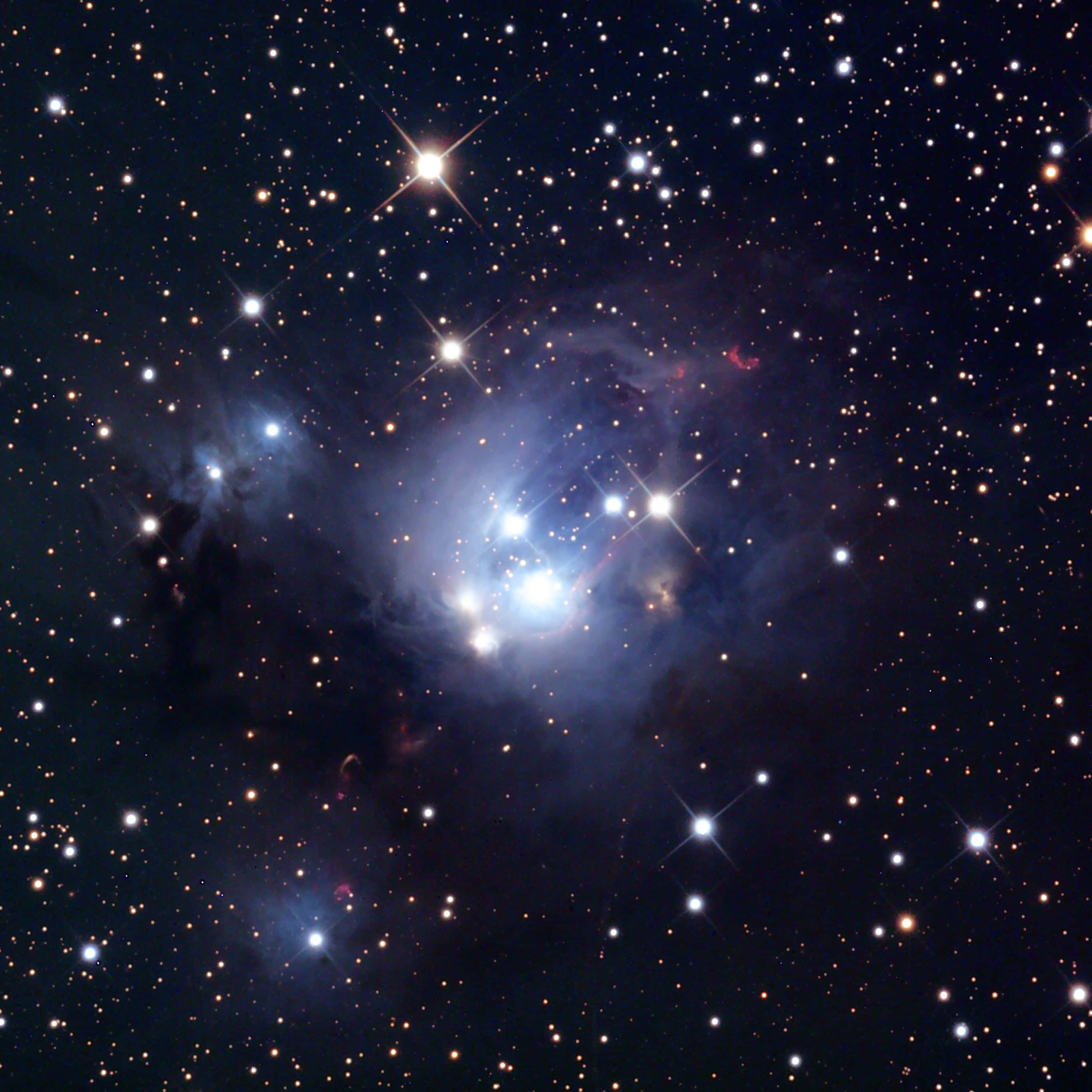 Star Cluster, 2732 x 2732, deep space, 2K Desktop Wallpaper