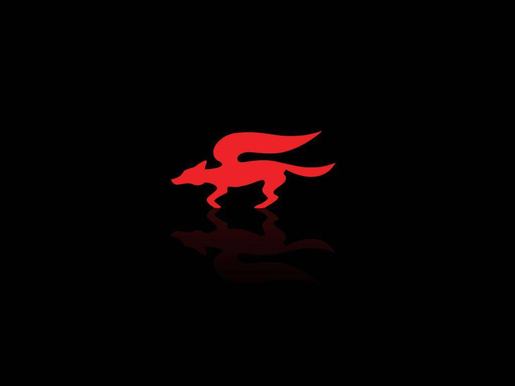 Team Star Fox, red, fox silhouette, SD Desktop Wallpaper