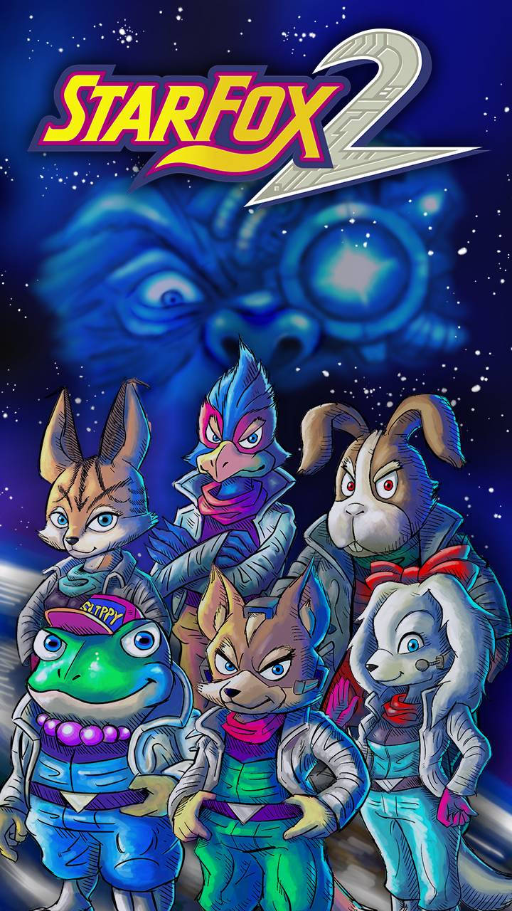 Star Fox 2, anthropomorphic animal characters, futuristic gear, HD Phone Wallpaper