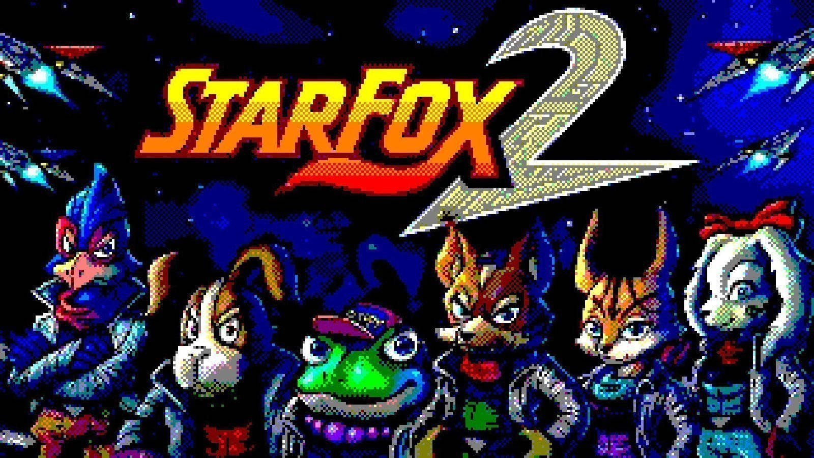 Star Fox 2, pixel art, characters, HD Desktop Wallpaper