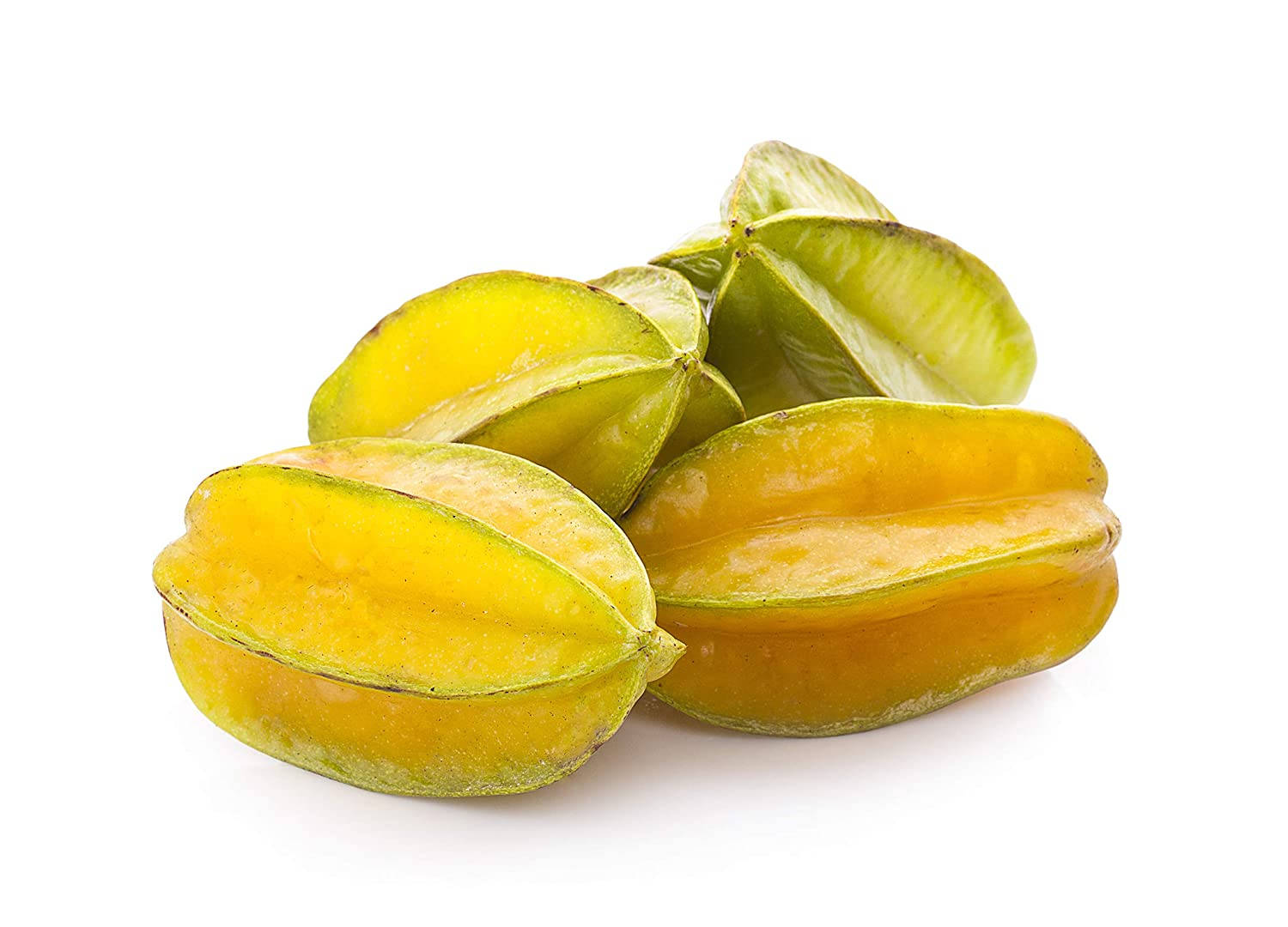 four star fruits, starfruit, vibrant yellow, HD Desktop Wallpaper