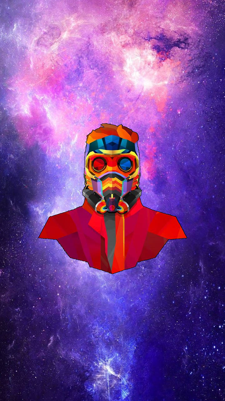 Star-Lord, purple galaxy, vibrant purple and pink cosmic nebula, HD Phone Wallpaper
