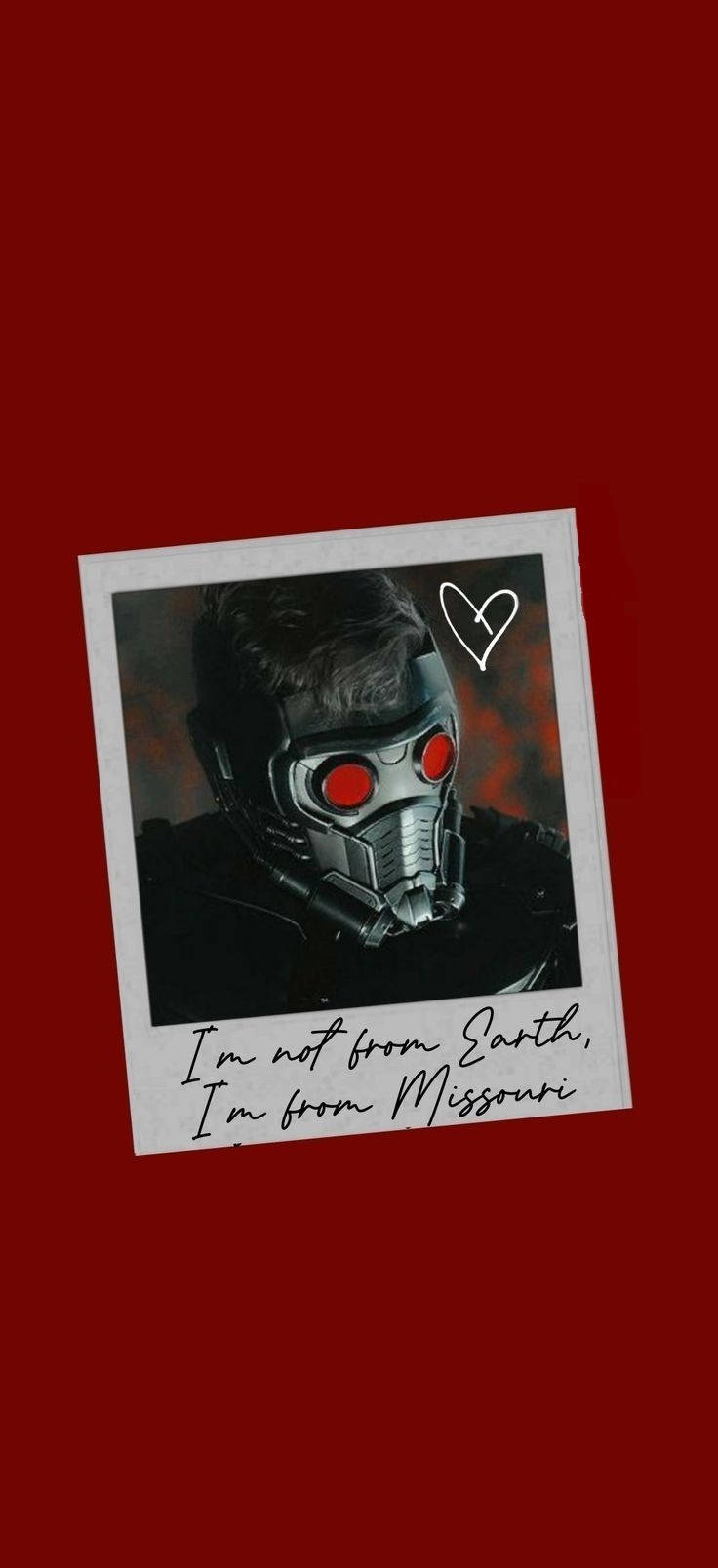Star-Lord, helmet, red eyes, HD Phone Wallpaper