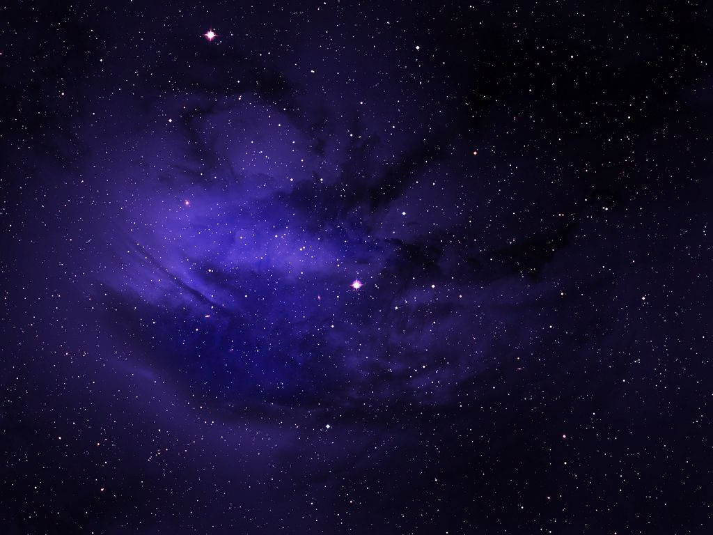 Star Space, violet, nebula, SD Desktop Wallpaper