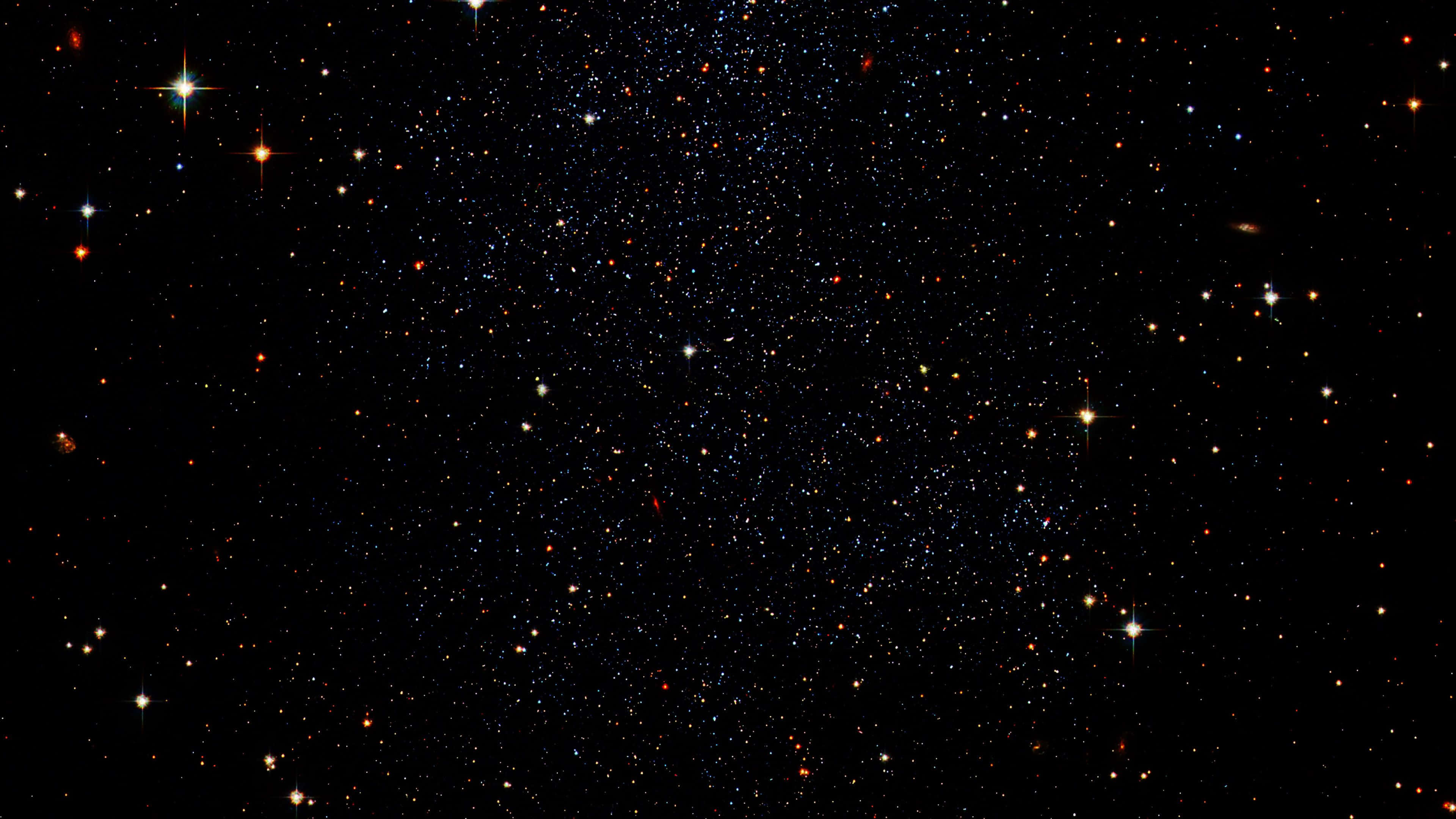 4K Stars, cosmic expanse, twinkling stars, 4K Desktop Wallpaper