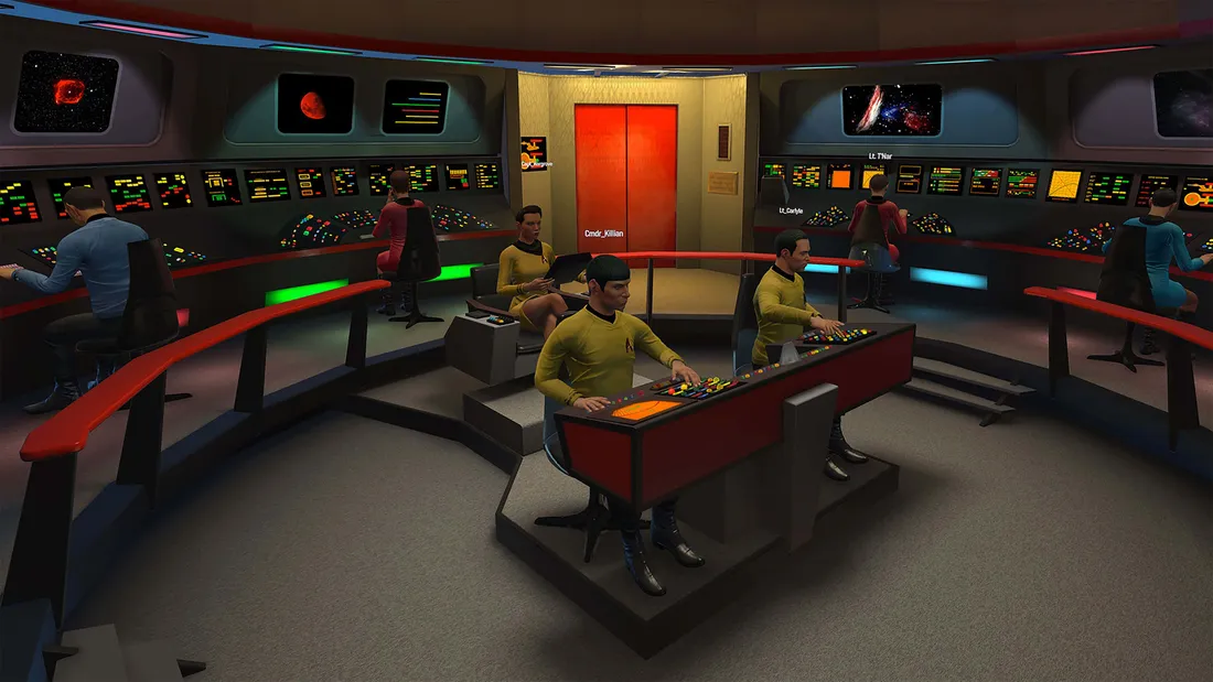 Star Trek Enterprise Bridge
