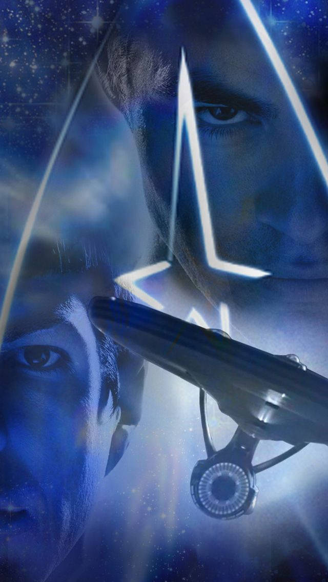 Star Trek Into Darkness, starship, cosmic backdrop, SD Phone Wallpaper