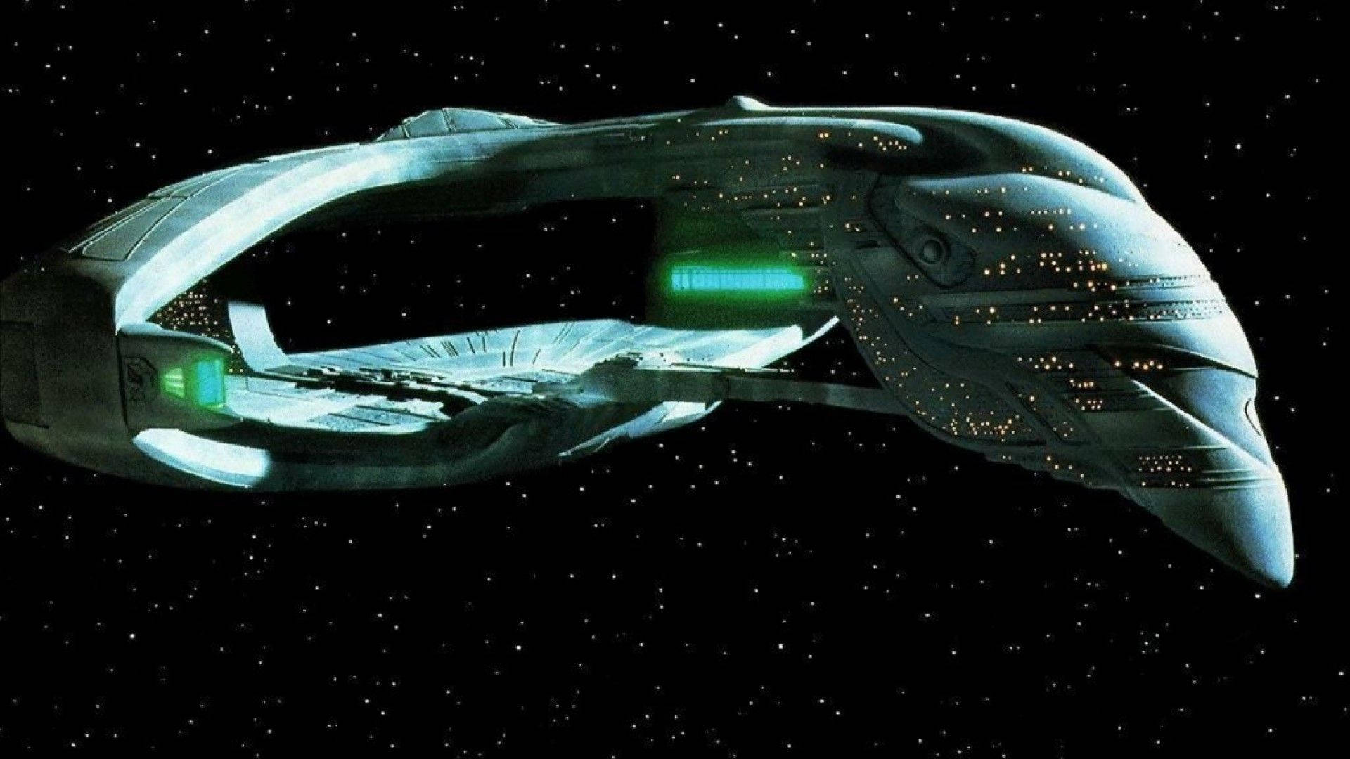 Star Trek, spaceship, starfield, Full HD Desktop Wallpaper