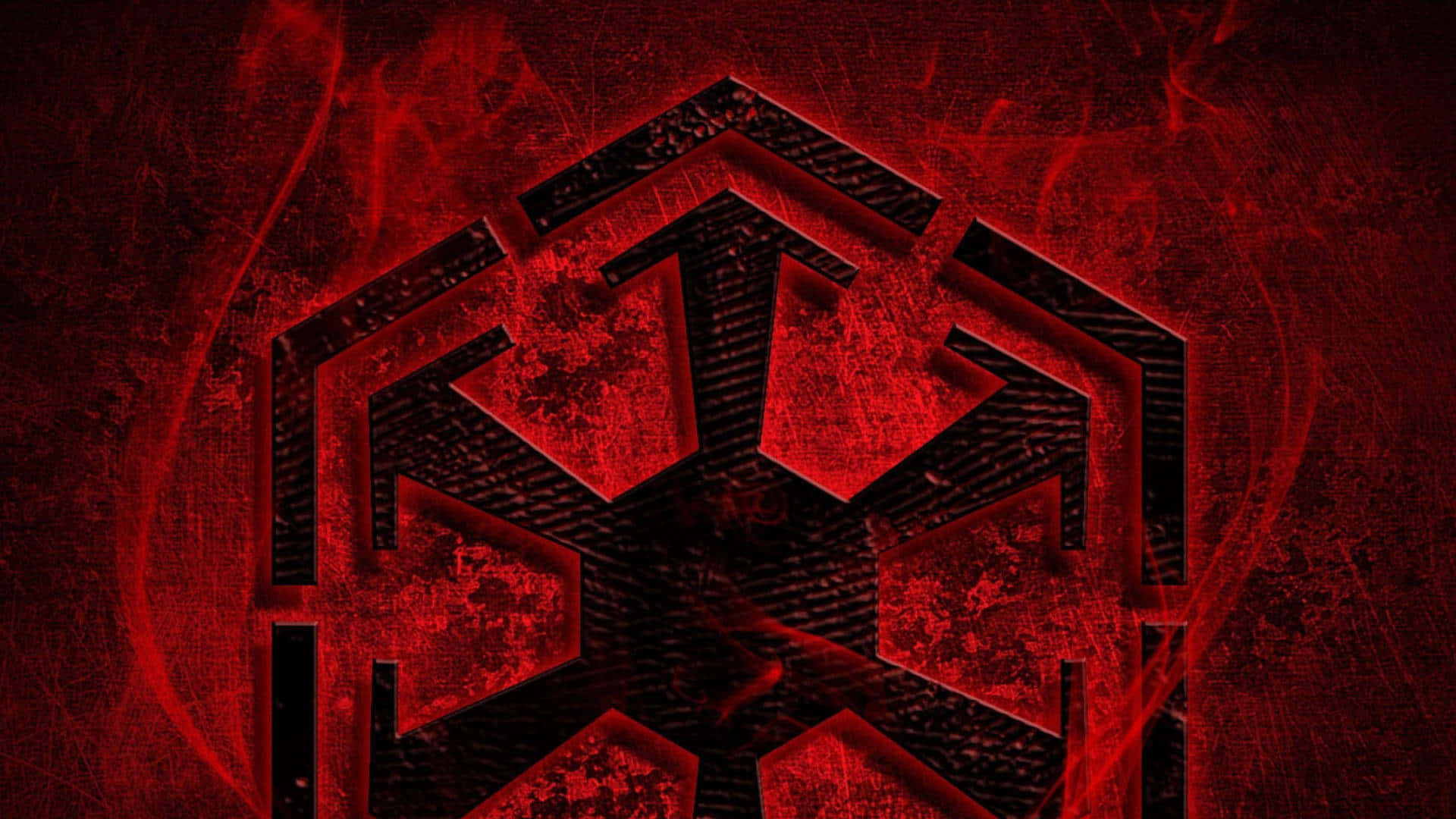 Star Wars Empire Logo, red, black, Full HD Desktop Wallpaper