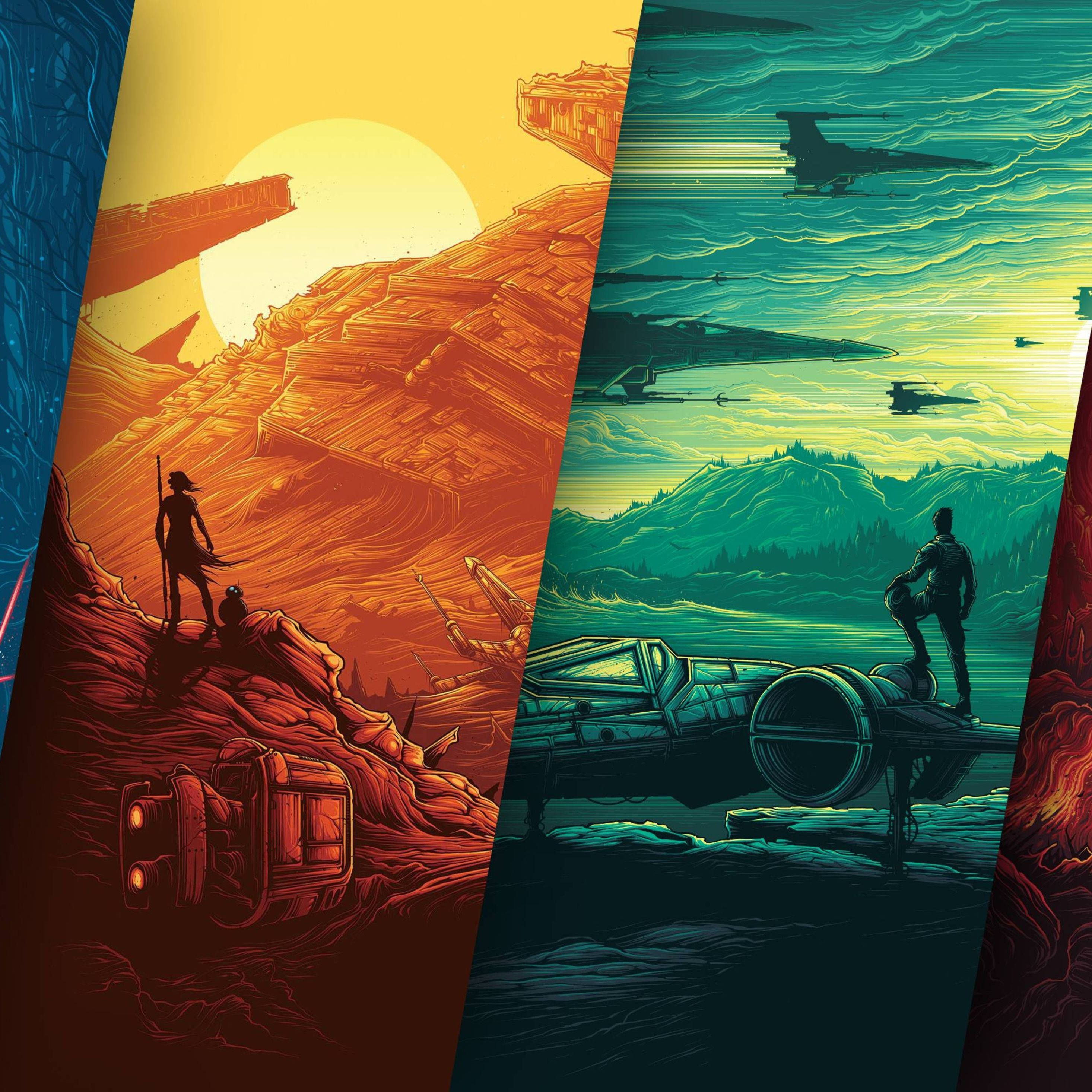 Star Wars, iPad, desert planet, 2K Desktop Wallpaper