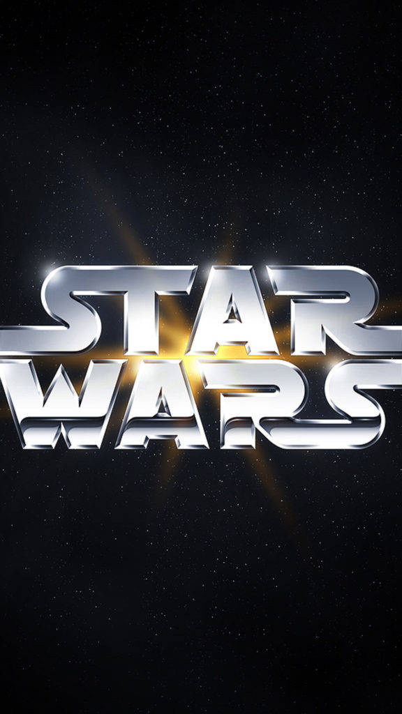 Star Wars, iPhone 6 Plus, logo, SD Phone Wallpaper