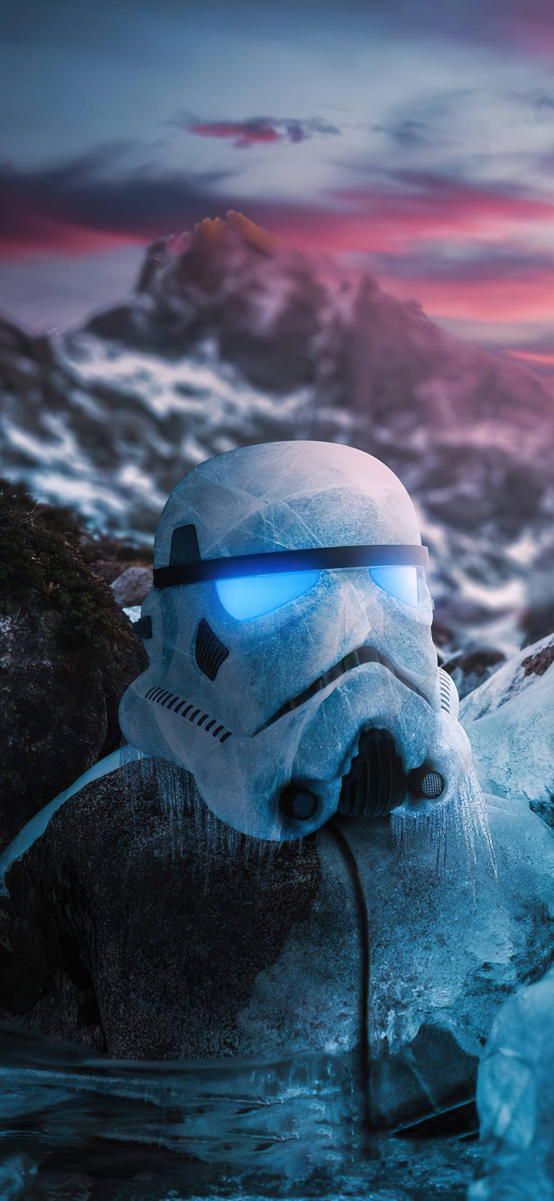 Star Wars, iPhone 6 Plus, frozen stormtrooper, Full HD Phone Wallpaper