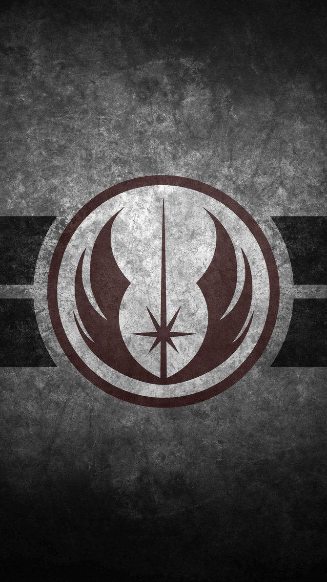 Jedi Order, maroon, gray, SD Phone Wallpaper