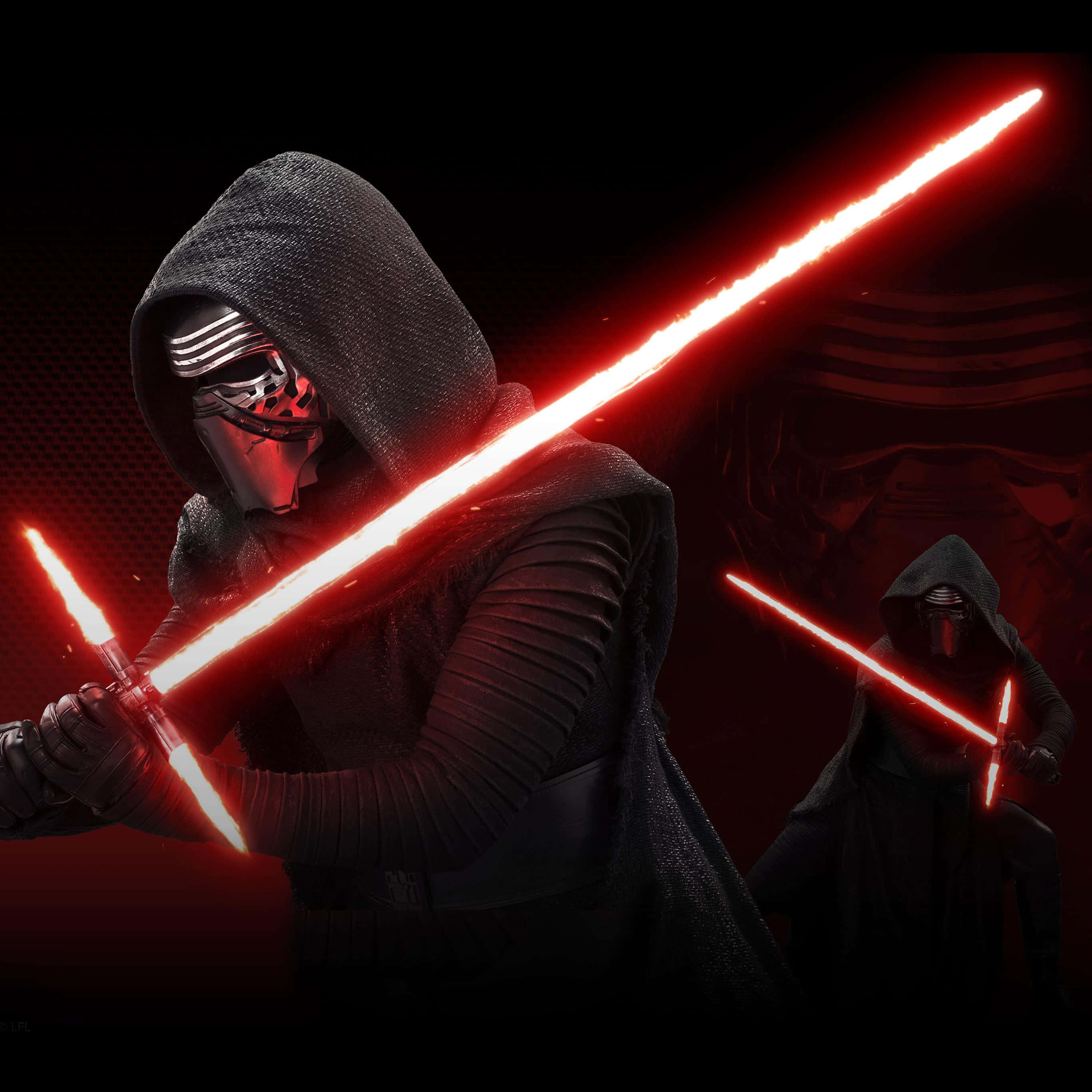 Star Wars, lightsaber, red lightsaber, 2K Desktop Wallpaper