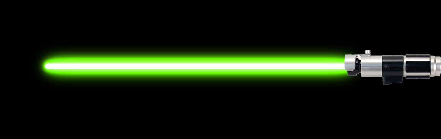 green lightsaber, glowing, metallic hilt, HD Desktop Wallpaper
