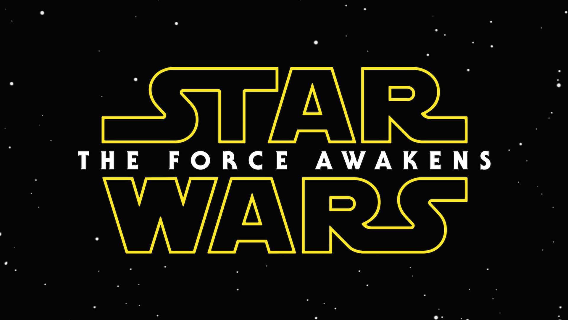 Star Wars: The Force Awakens, yellow, white, Full HD Desktop Wallpaper