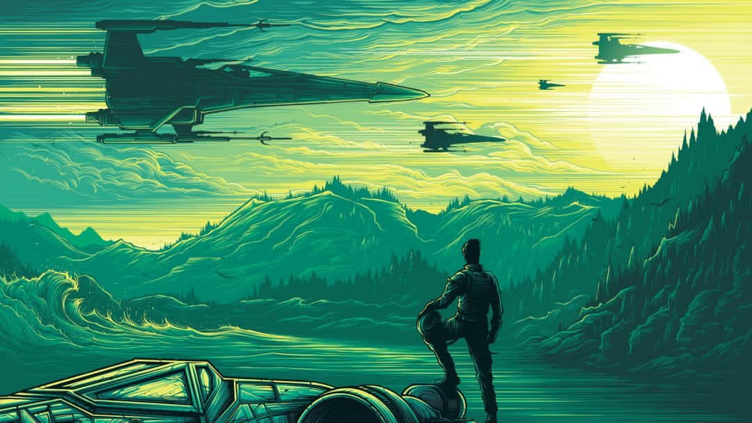 Star Wars, X Wing, starfighters, SD Desktop Wallpaper