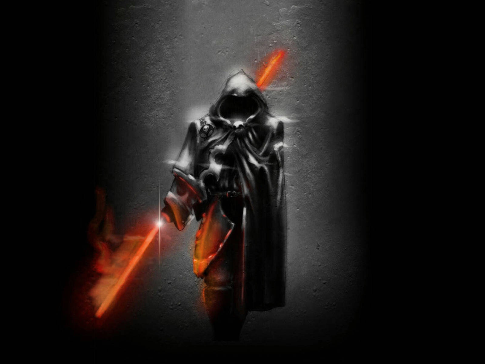 Star Wars, hooded figure, dark robes, HD Desktop Wallpaper