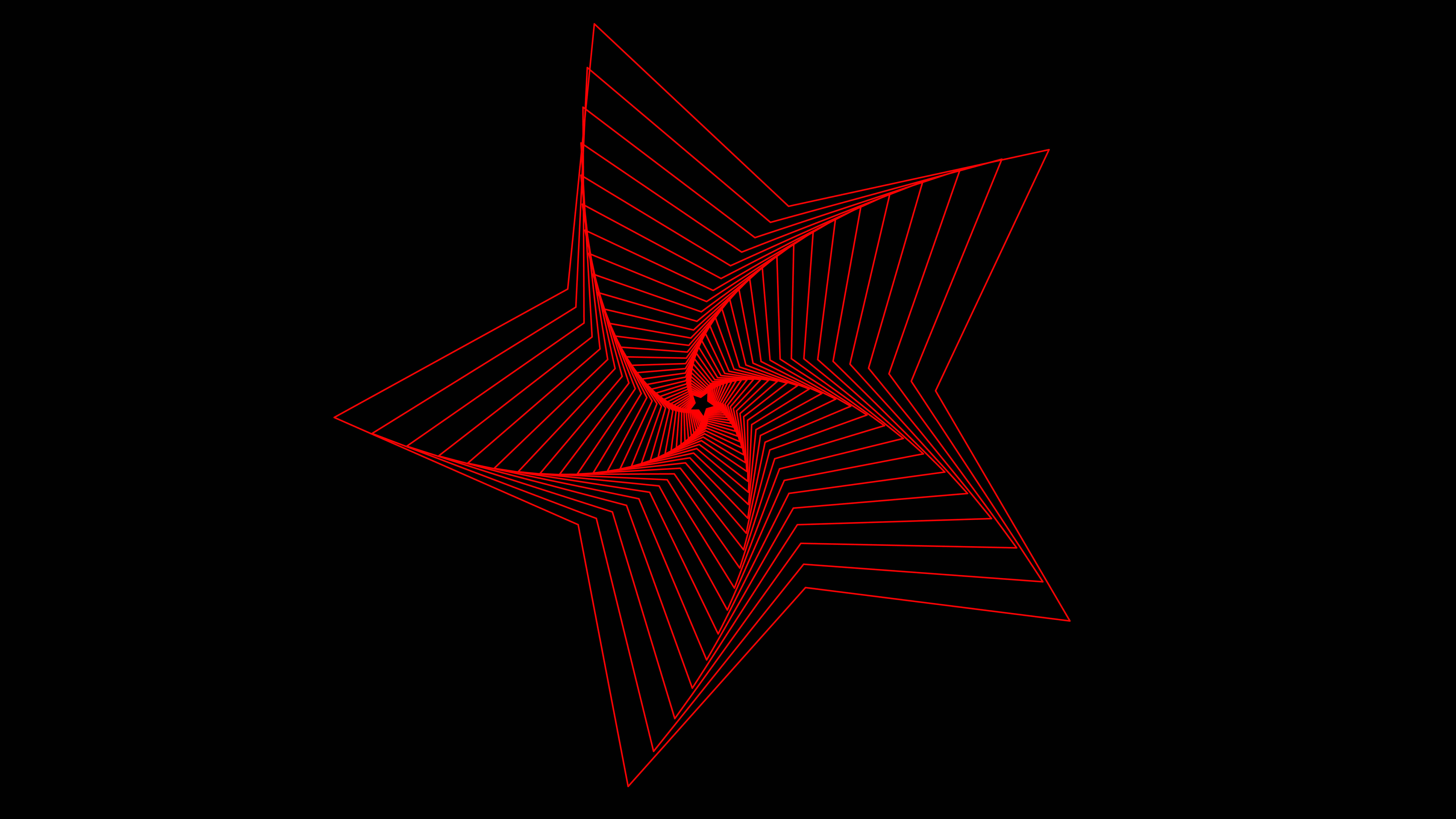 red 4k uhd star, black background, glowing red starburst pattern, 8K Desktop Wallpaper