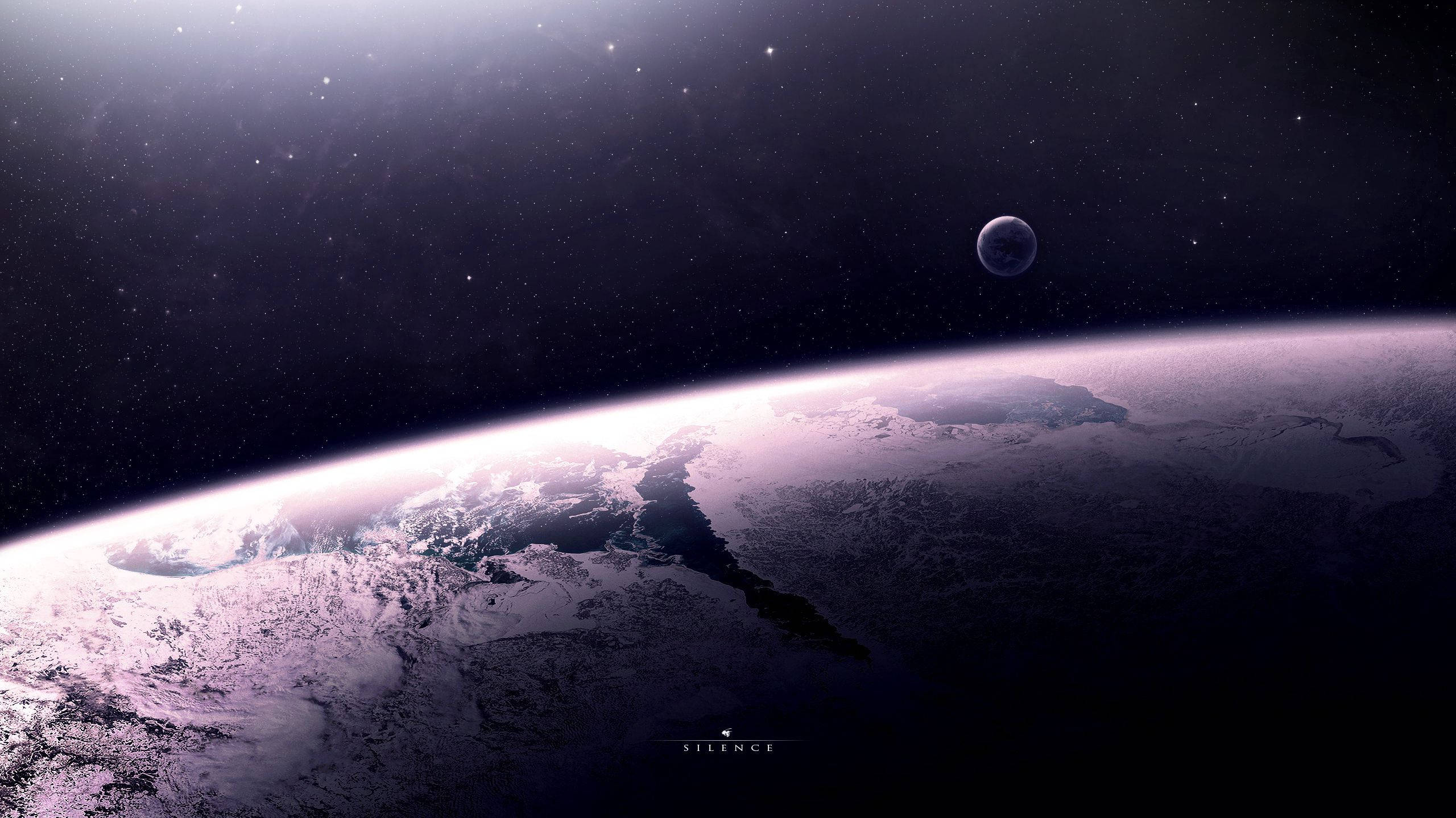 star, planet, starry sky, 2K Desktop Wallpaper