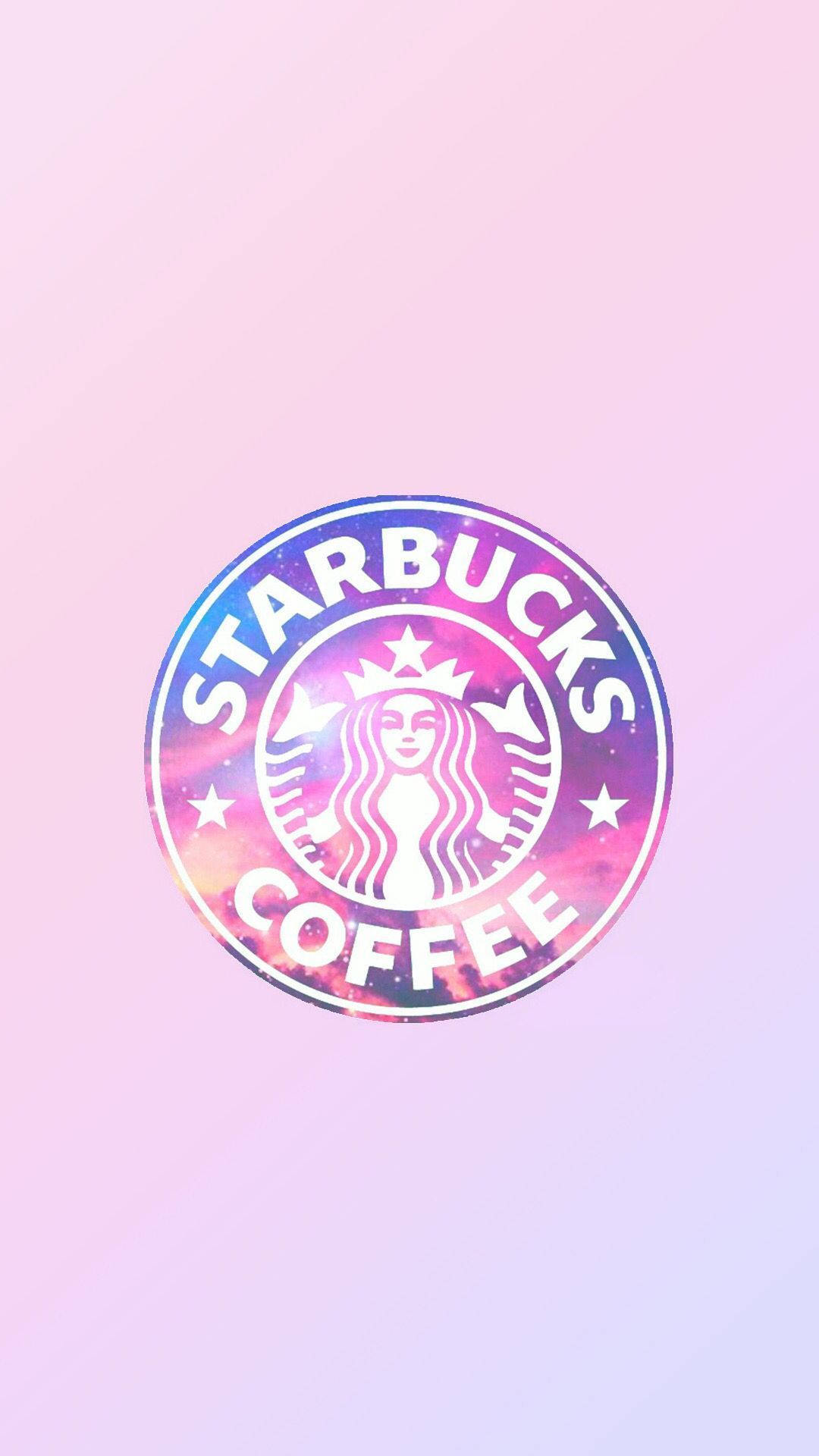 Starbucks, iPhone, pink, Full HD Phone Wallpaper