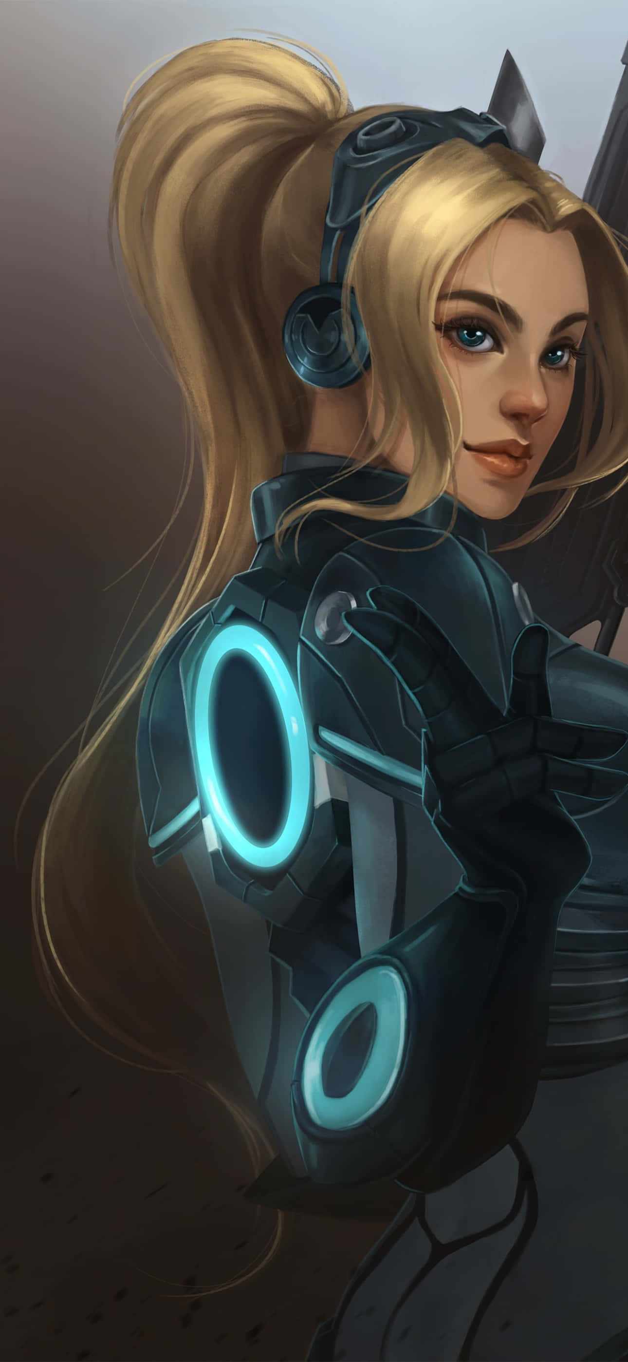 Starcraft, blonde woman, futuristic armor, 2K Phone Wallpaper