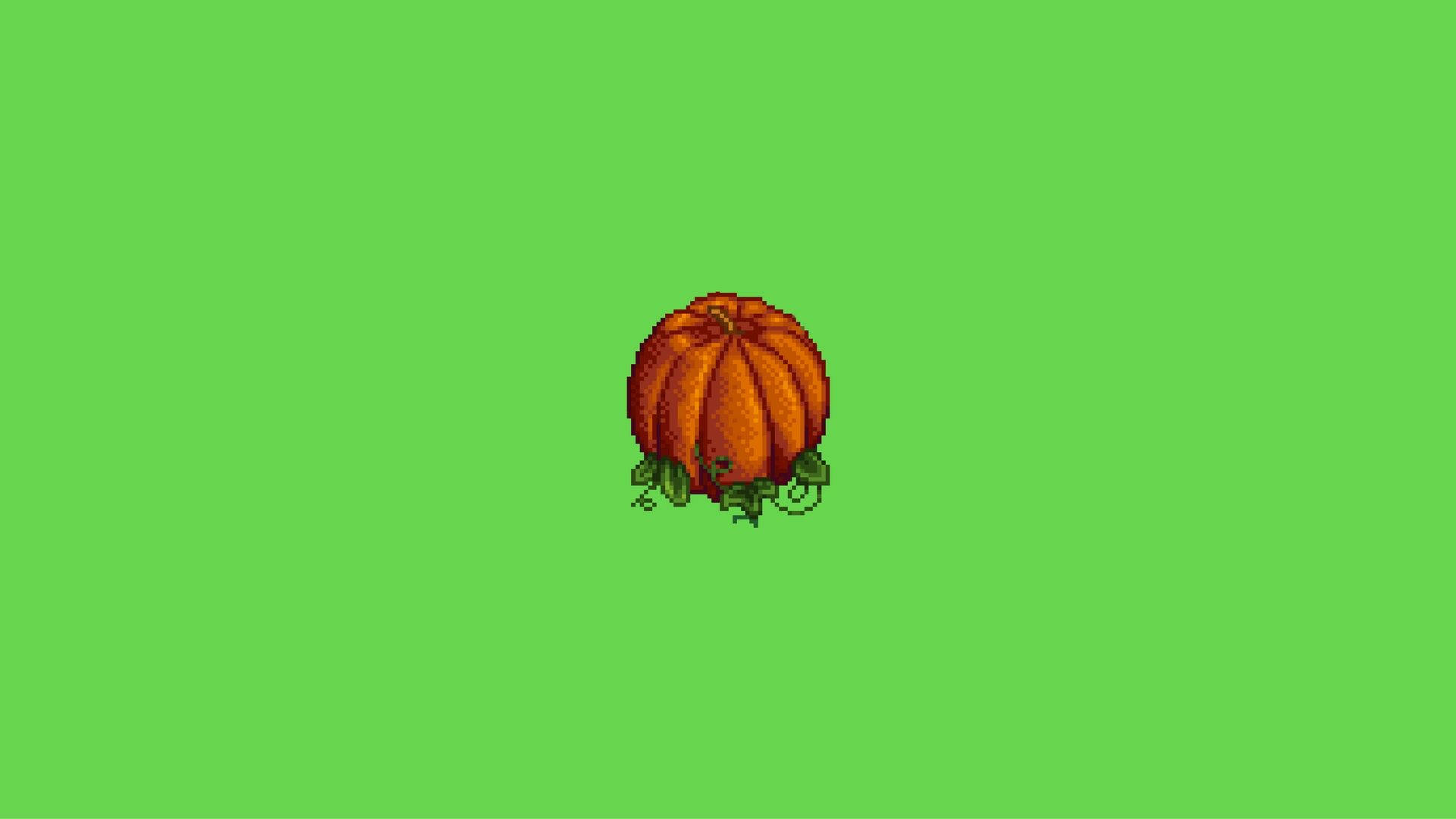 Stardew Valley, pumpkin, green vines, Full HD Desktop Wallpaper