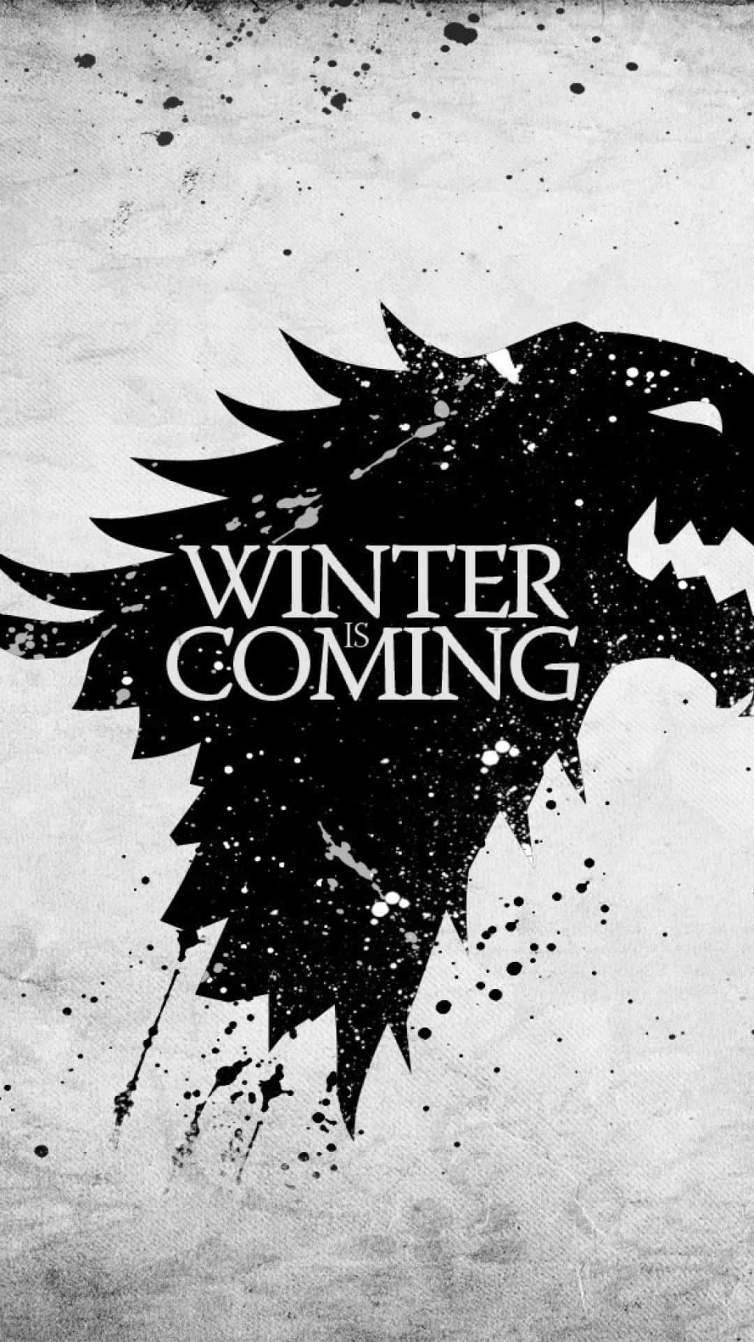 Stark, direwolf, winter is coming, Full HD Phone Wallpaper