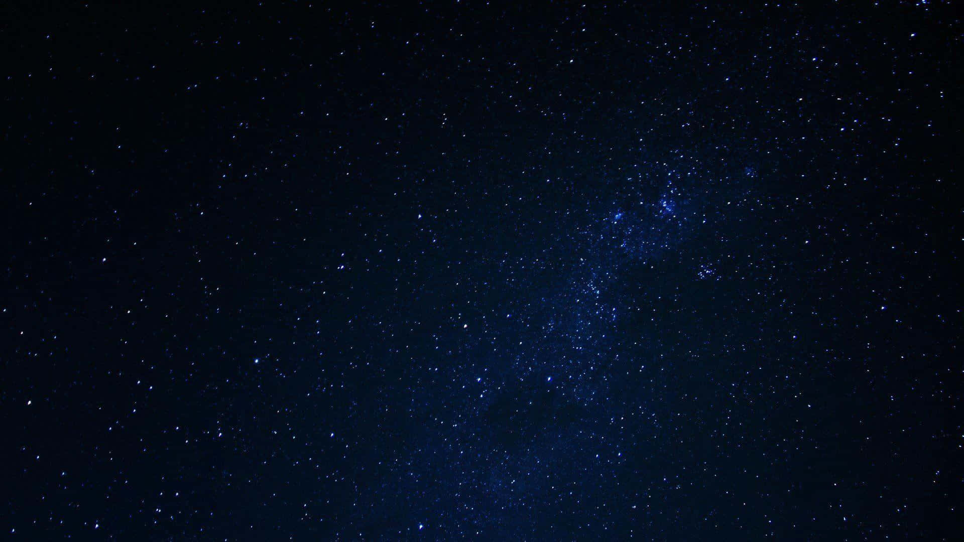 Milky Way galaxy, deep indigo night sky, starry sky, Full HD Desktop Wallpaper
