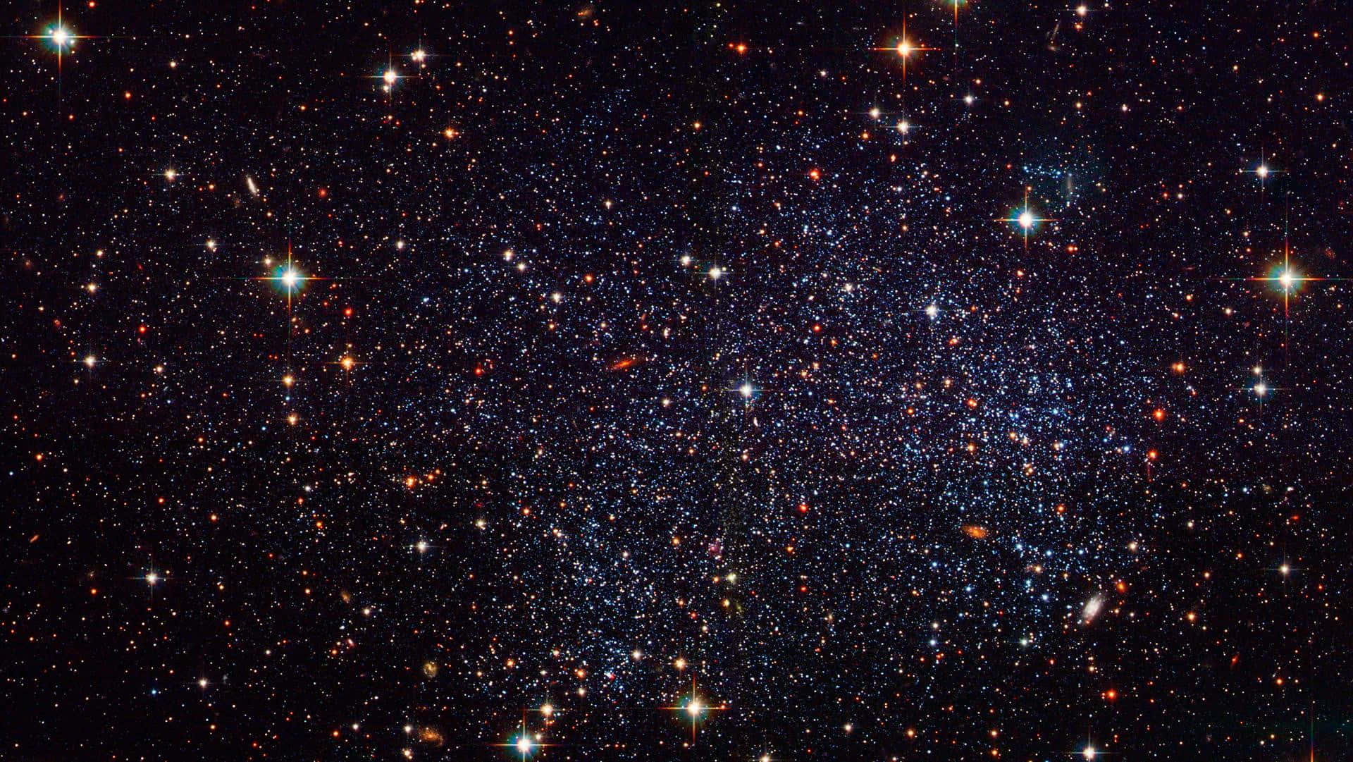 stars, star cluster, blue stars, Full HD Desktop Wallpaper