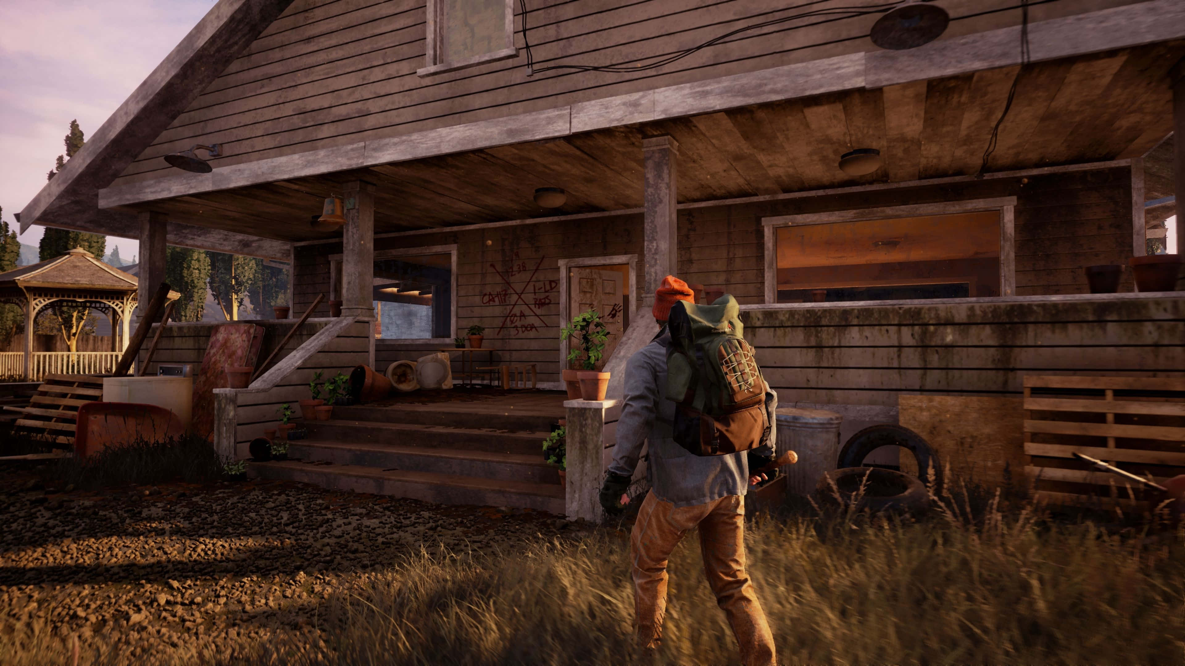 State Of Decay 2, survivor, weathered wooden cabin, 4K Desktop Wallpaper